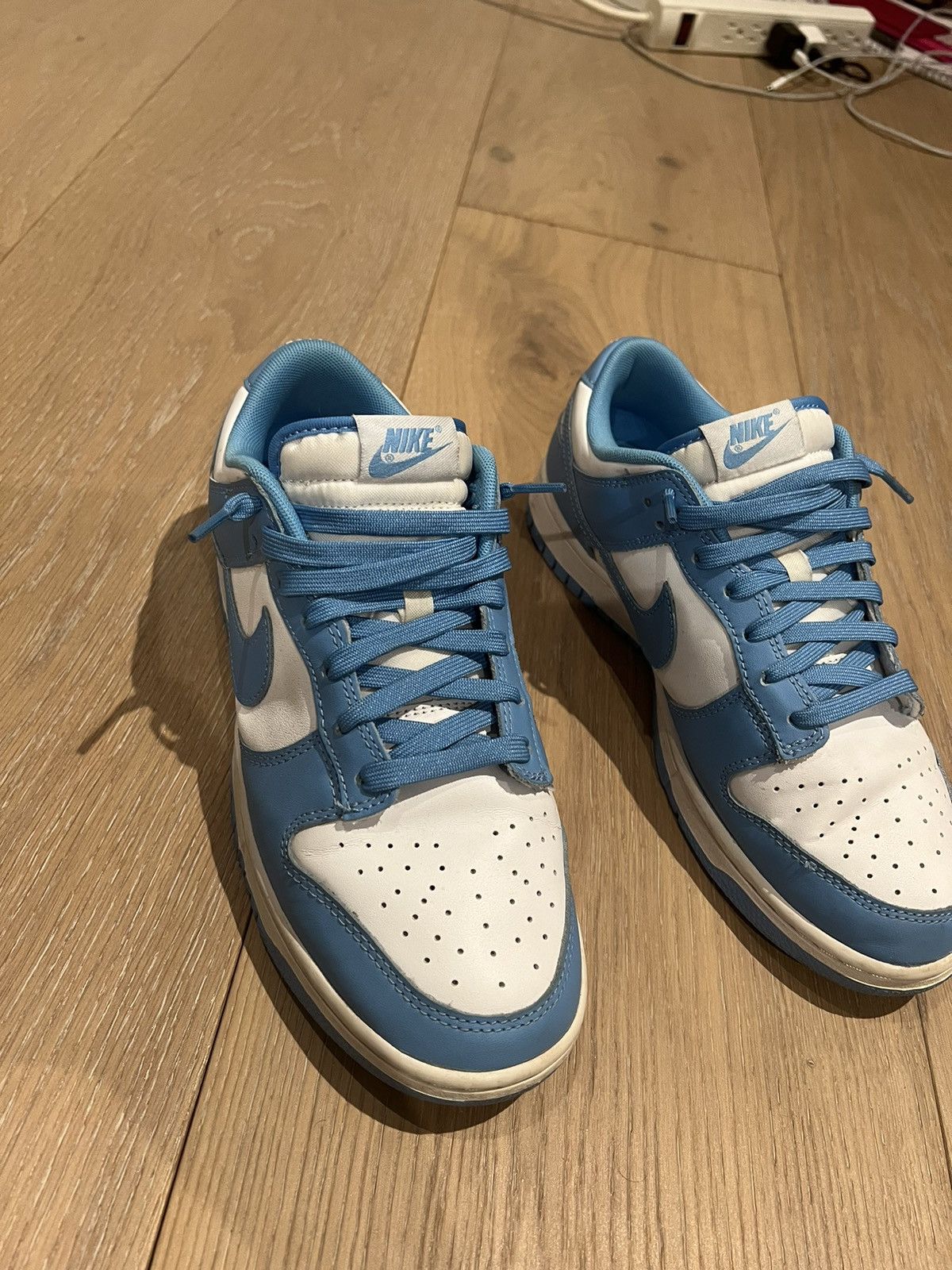 Nike Nike Dunk Low Unc (2021) Size US 9 / EU 42 - 2 Thumbnail