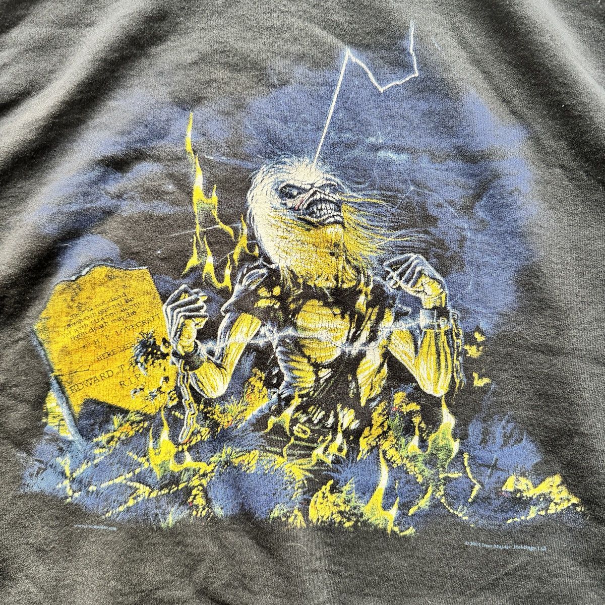Gildan × Iron Maiden × Vintage Vintage Y2K 2004 Iron Maiden Live After Death Hoodie Size US M / EU 48-50 / 2 - 4 Thumbnail