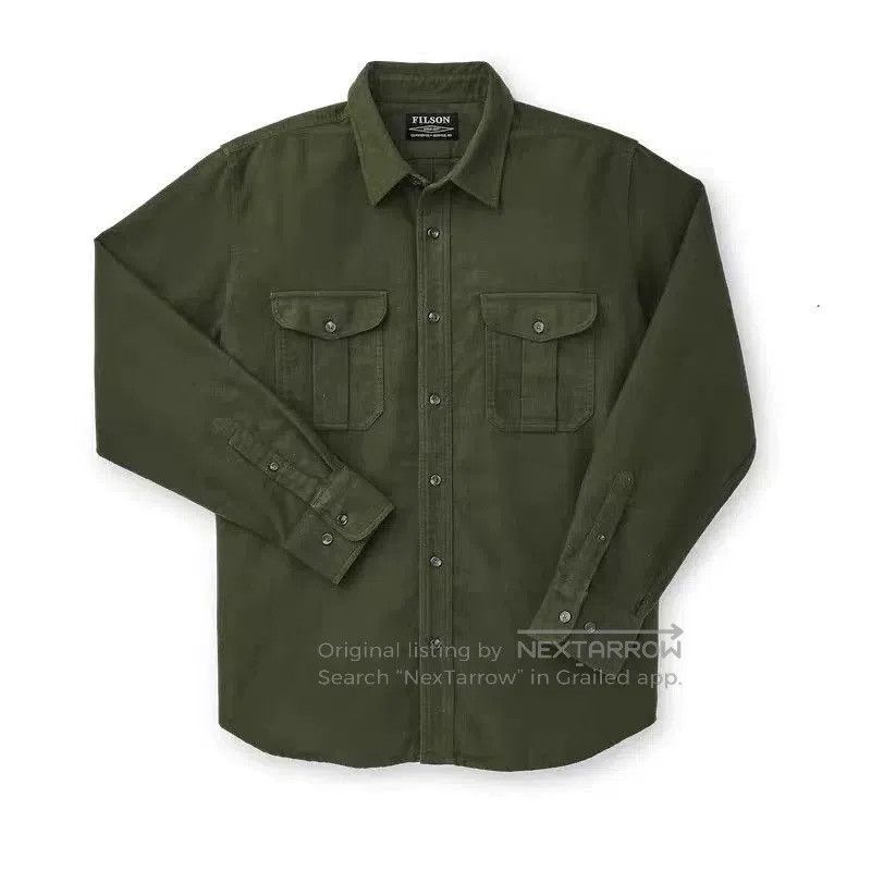 Filson Filson Windproof Moleskin Work Shirt. Size US XS / EU 42 / 0 - 1 Thumbnail