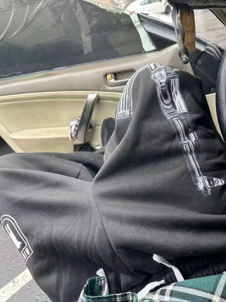 Japanese Brand Grey AK47 Sweatpants V2 Size US 31 - 4 Thumbnail