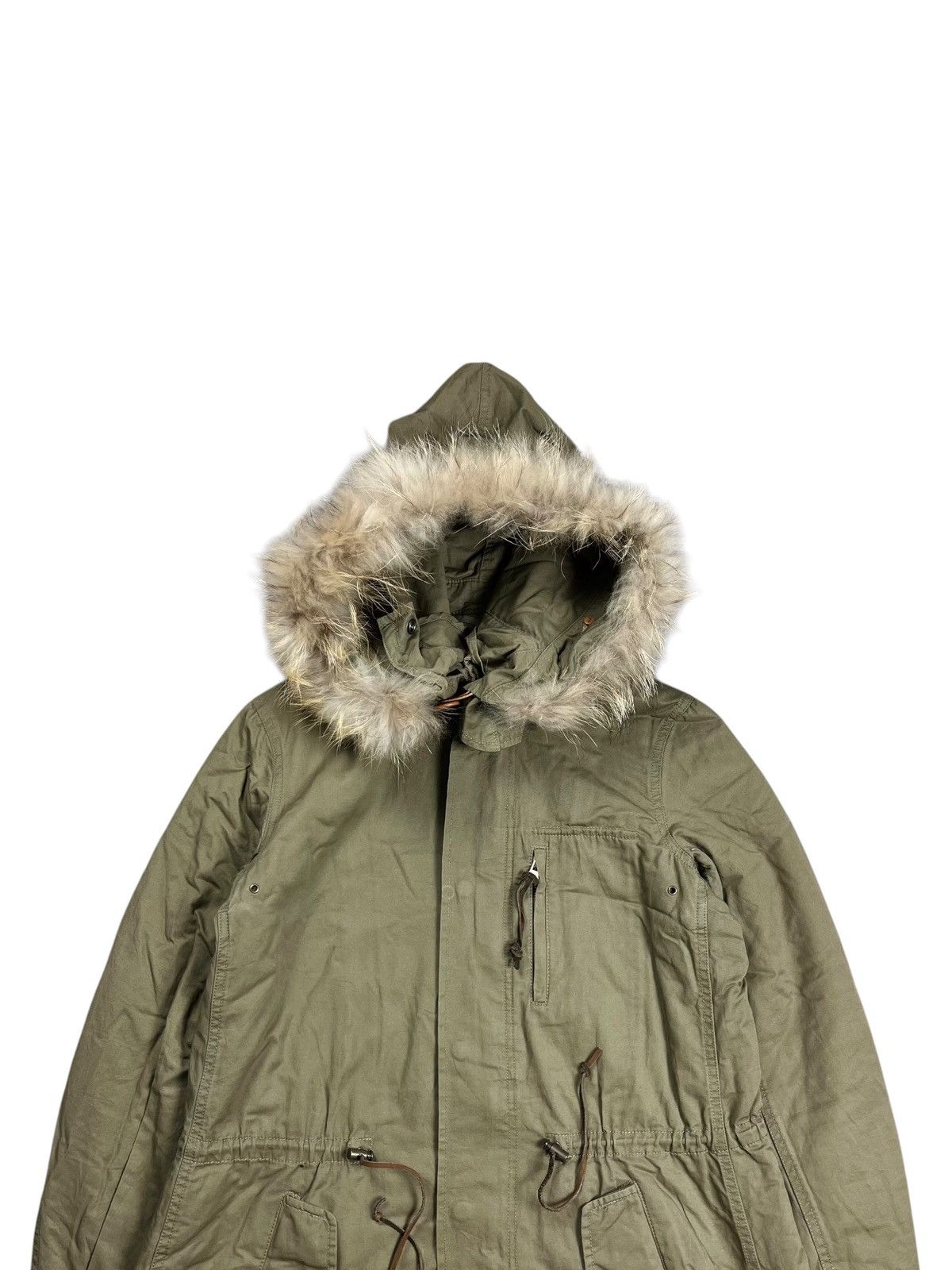 If Six Was Nine 2000s Panaji by GOA - Fur Hoodie Apocalypse Style Jacket Size US M / EU 48-50 / 2 - 7 Thumbnail