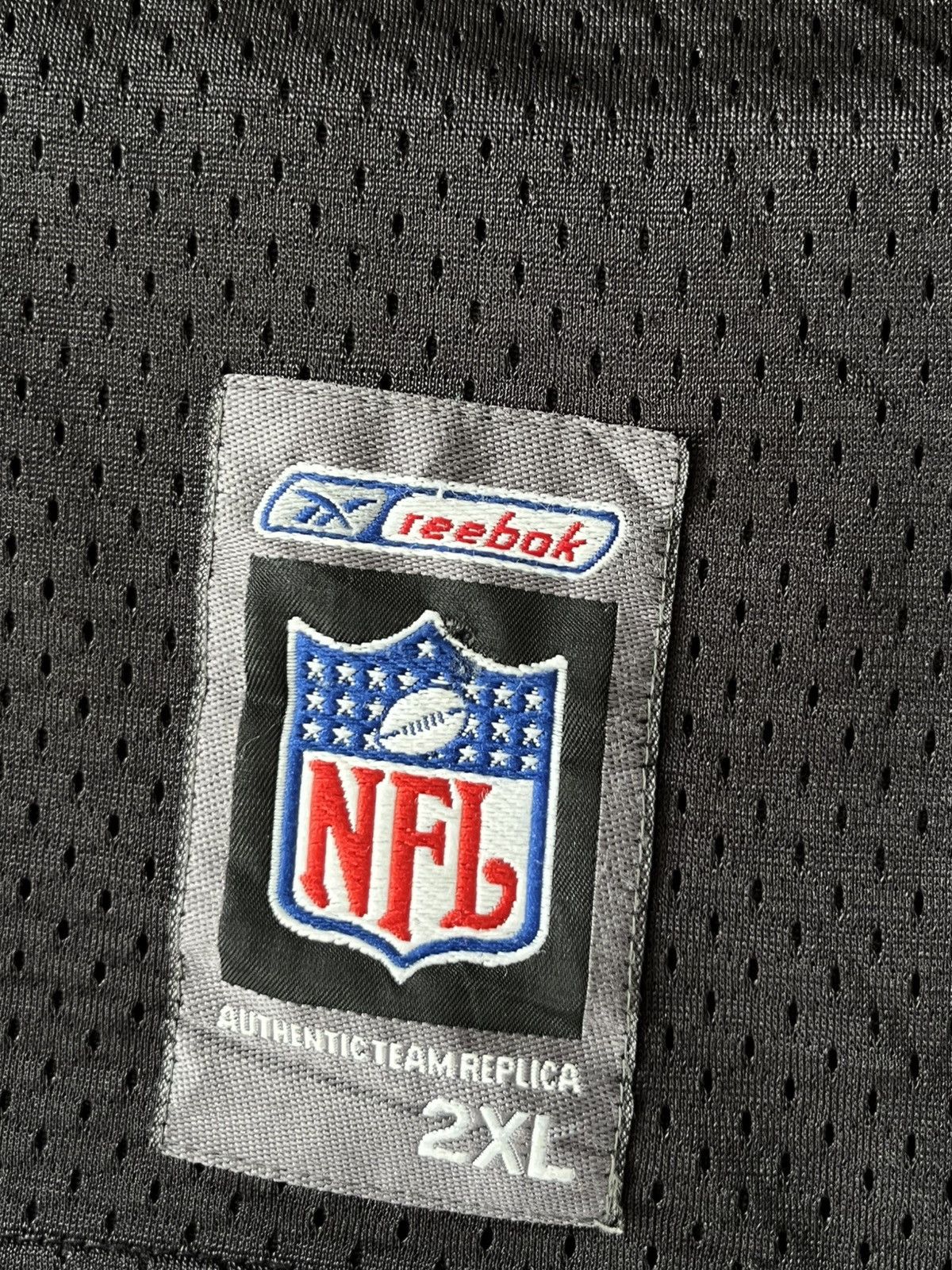 Reebok Vintage Los Angeles Raiders #24 Charles Woodson Reebok NFL Size US XXL / EU 58 / 5 - 3 Thumbnail
