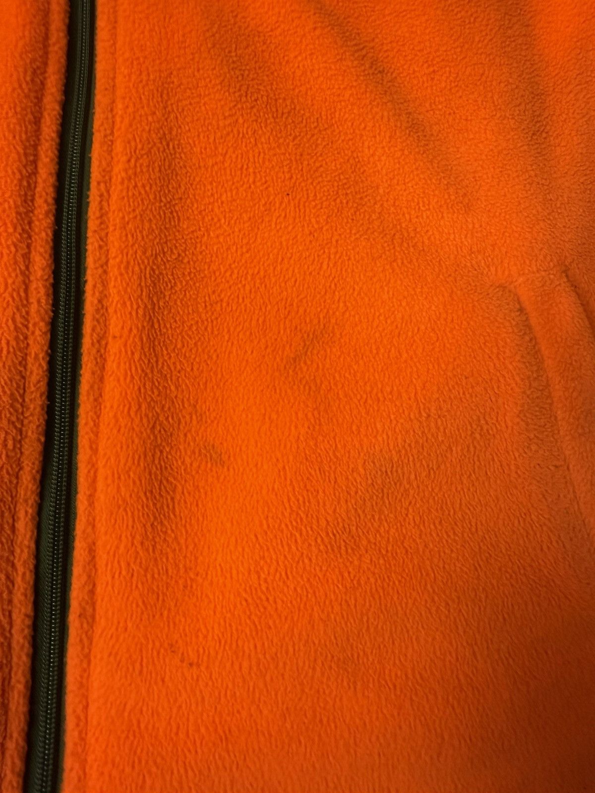 Japanese Brand × Vintage Reversible Sleeveless Fleece Forest Print Orange Neon Size US XL / EU 56 / 4 - 6 Thumbnail