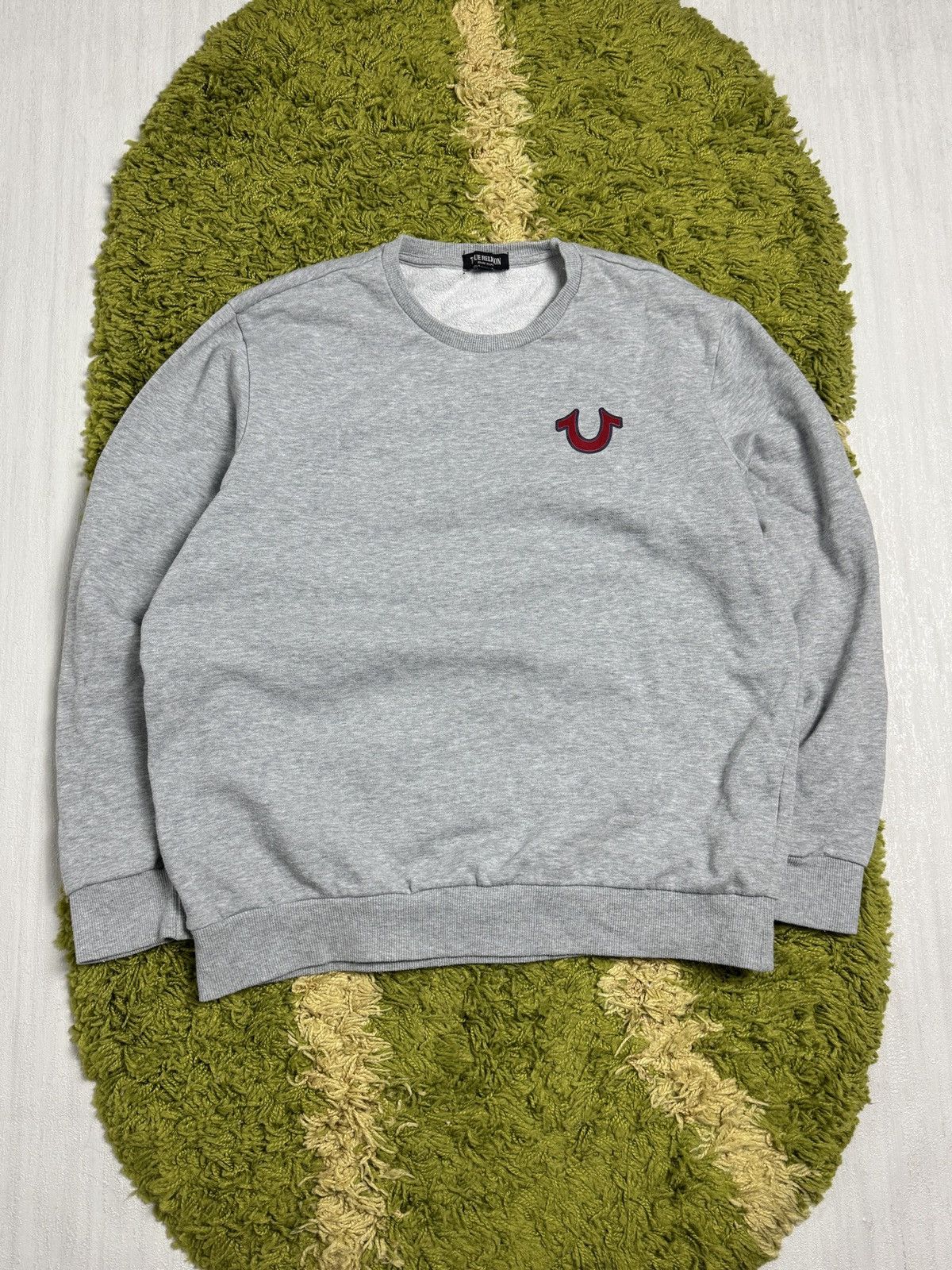 True Religion Mens Vintage True Religion Sweatshirt Japanese style Size US L / EU 52-54 / 3 - 4 Thumbnail