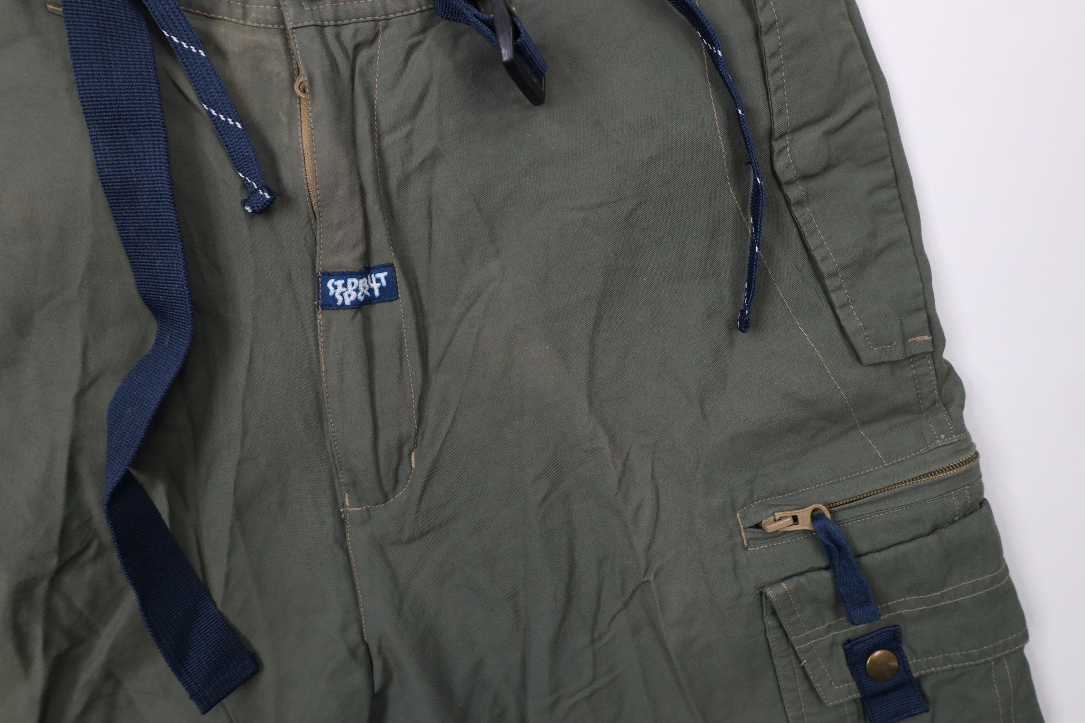 Vintage Vintage 90s Y2K Streetwear Convertible Cargo Pants Shorts Size US 30 / EU 46 - 7 Thumbnail