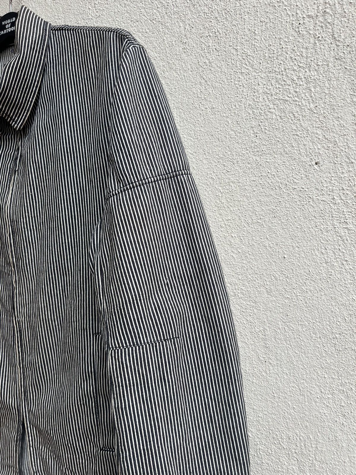 PPFM Vintage PPFM Hickory Striped Work Jacket Size US L / EU 52-54 / 3 - 8 Thumbnail