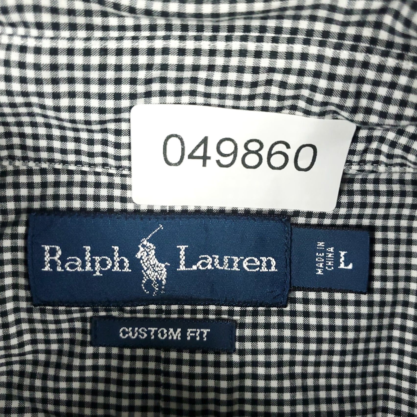Ralph Lauren Ralph Lauren Button Up Shirt Mens Large Gray Check Long Sleeve Cotton Casual Modern Size US L / EU 52-54 / 3 - 8 Thumbnail