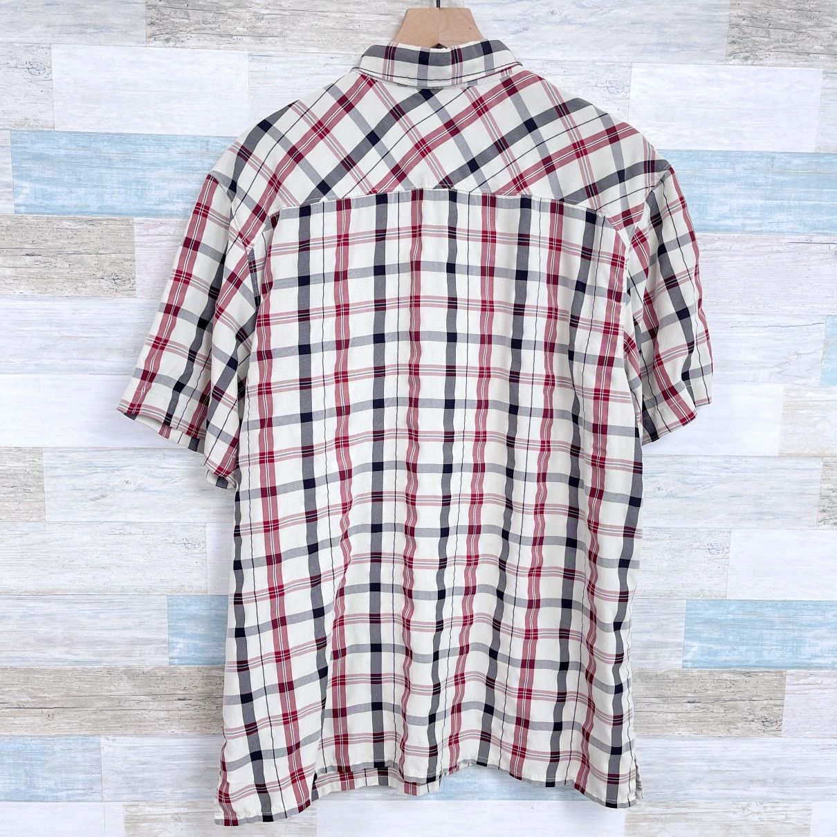 Columbia Columbia Short Sleeve Hiking Shirt Black Plaid Mens L Size US L / EU 52-54 / 3 - 3 Thumbnail