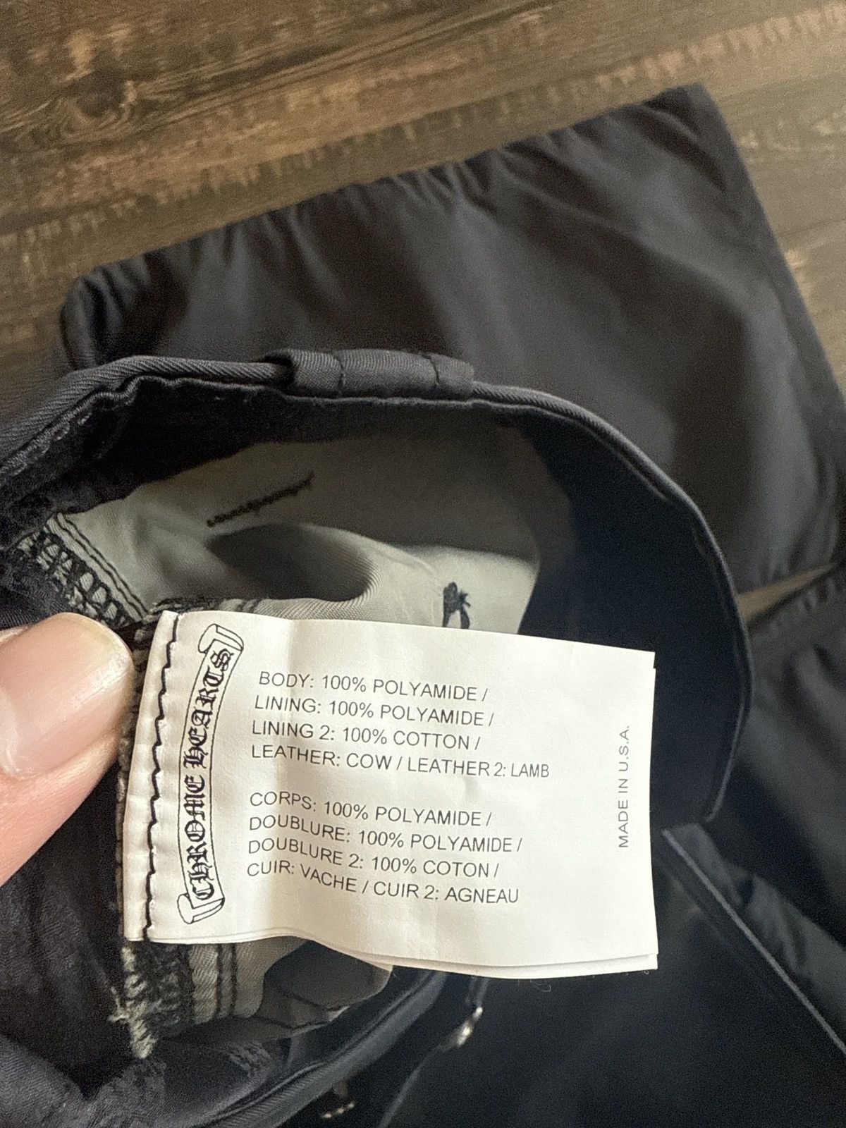 Chrome Hearts Chrome Hearts half nylon half leather pants Size US 38 / EU 54 - 5 Thumbnail
