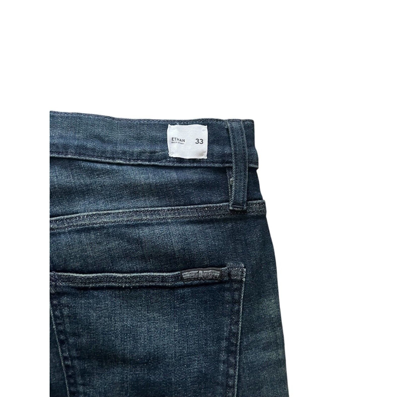 Hudson Hudson Jeans Skinny Men's Denim Dark Blue $245 Size 33/32 Size US 33 - 9 Thumbnail