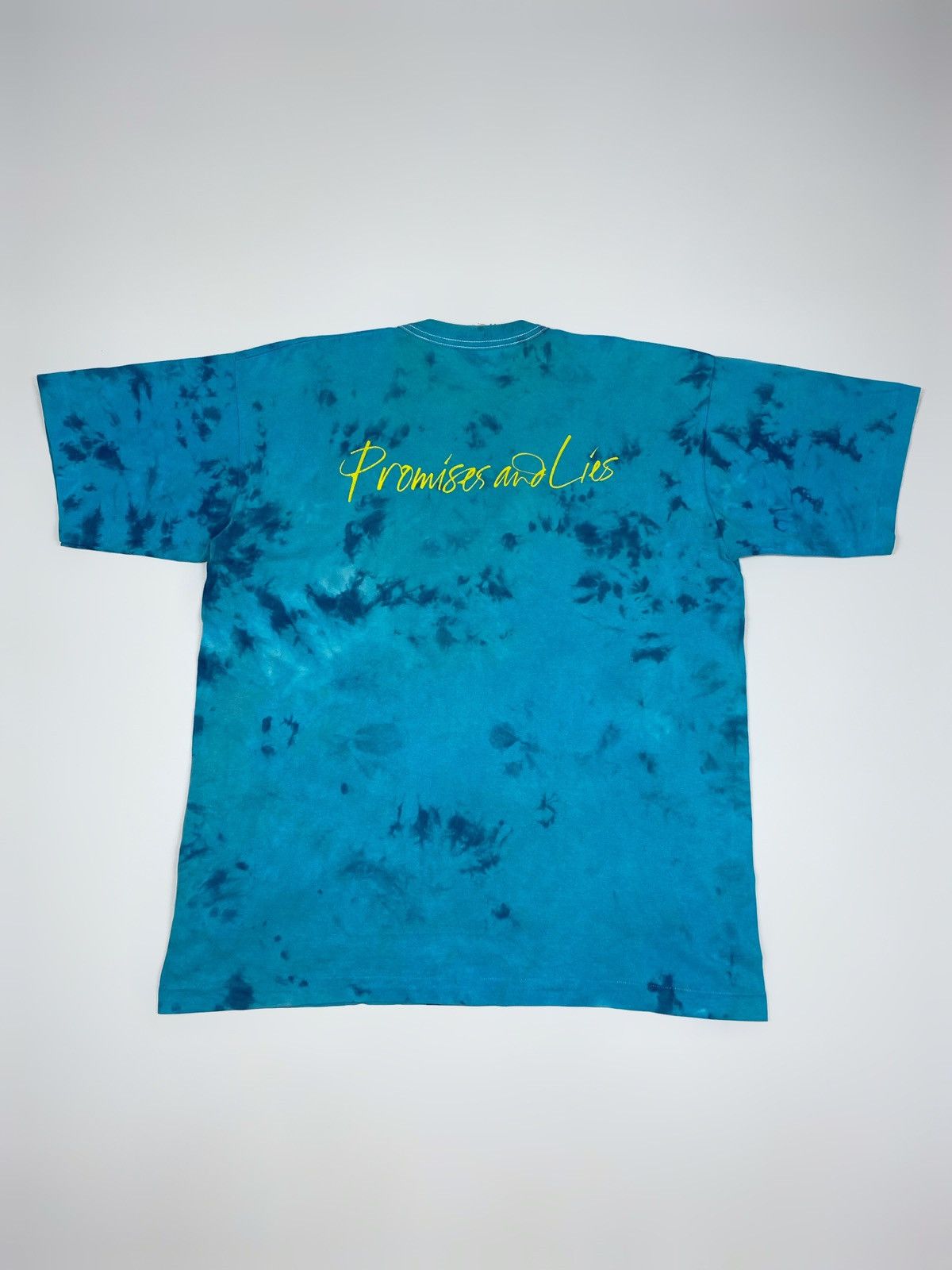 Band Tees 1990’s Vintage UB40 Promises And Lies World Tour Tie-Dye Tee Size US XL / EU 56 / 4 - 8 Thumbnail