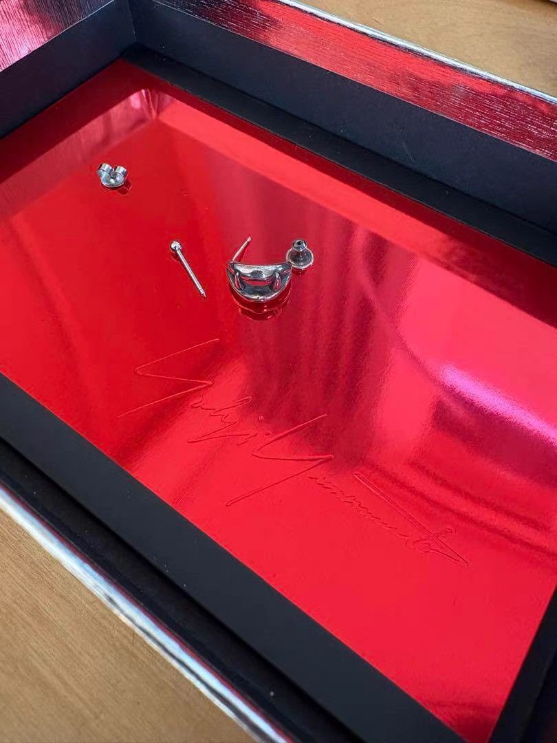 Yohji Yamamoto Silver Minimalist Jewelry Set Size ONE SIZE - 1 Thumbnail