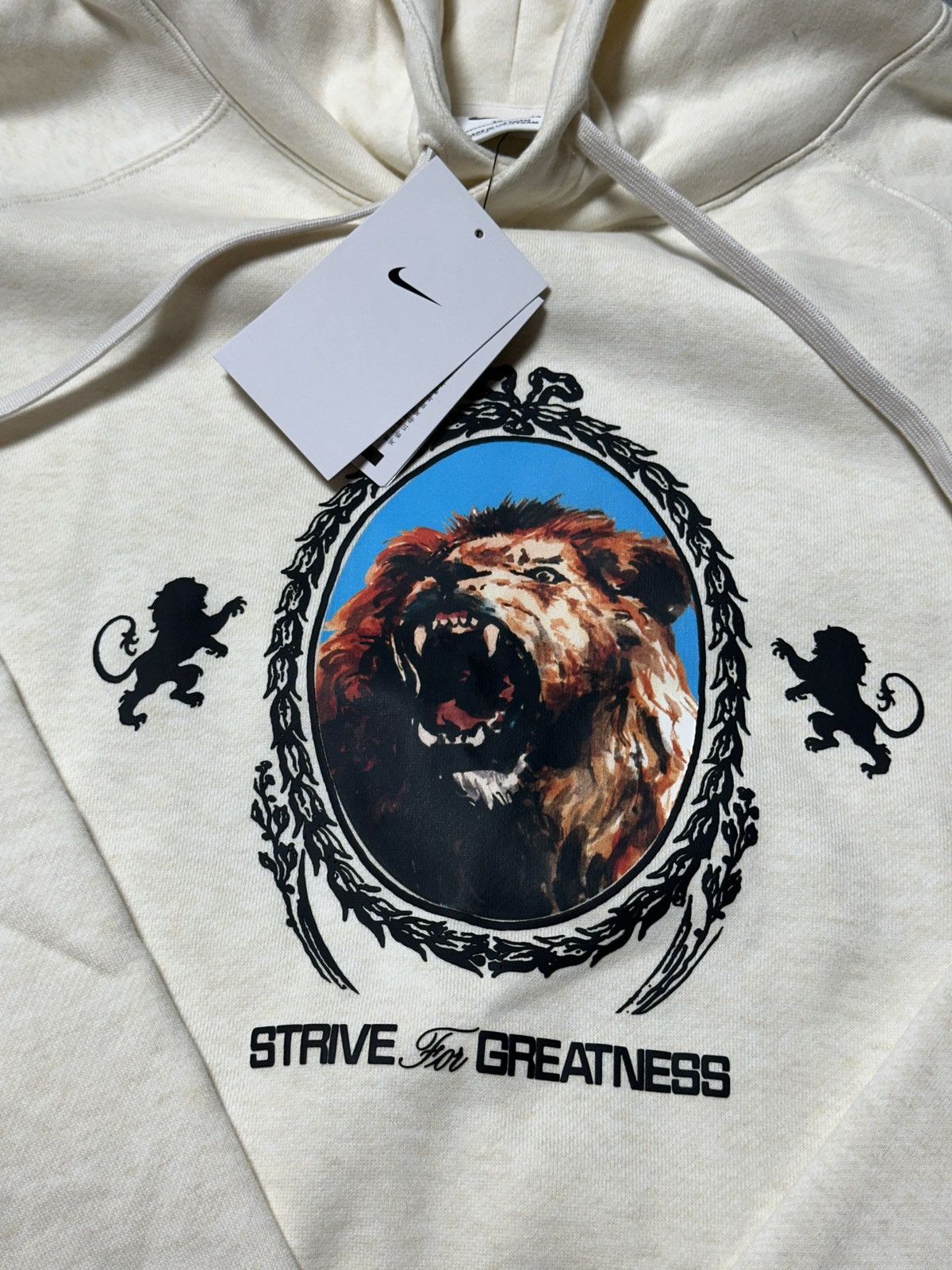 Nike NWT Nike LeBron Hoodie Phantom Heather Beige Men’s Sizes 2XL Size US XXL / EU 58 / 5 - 2 Thumbnail