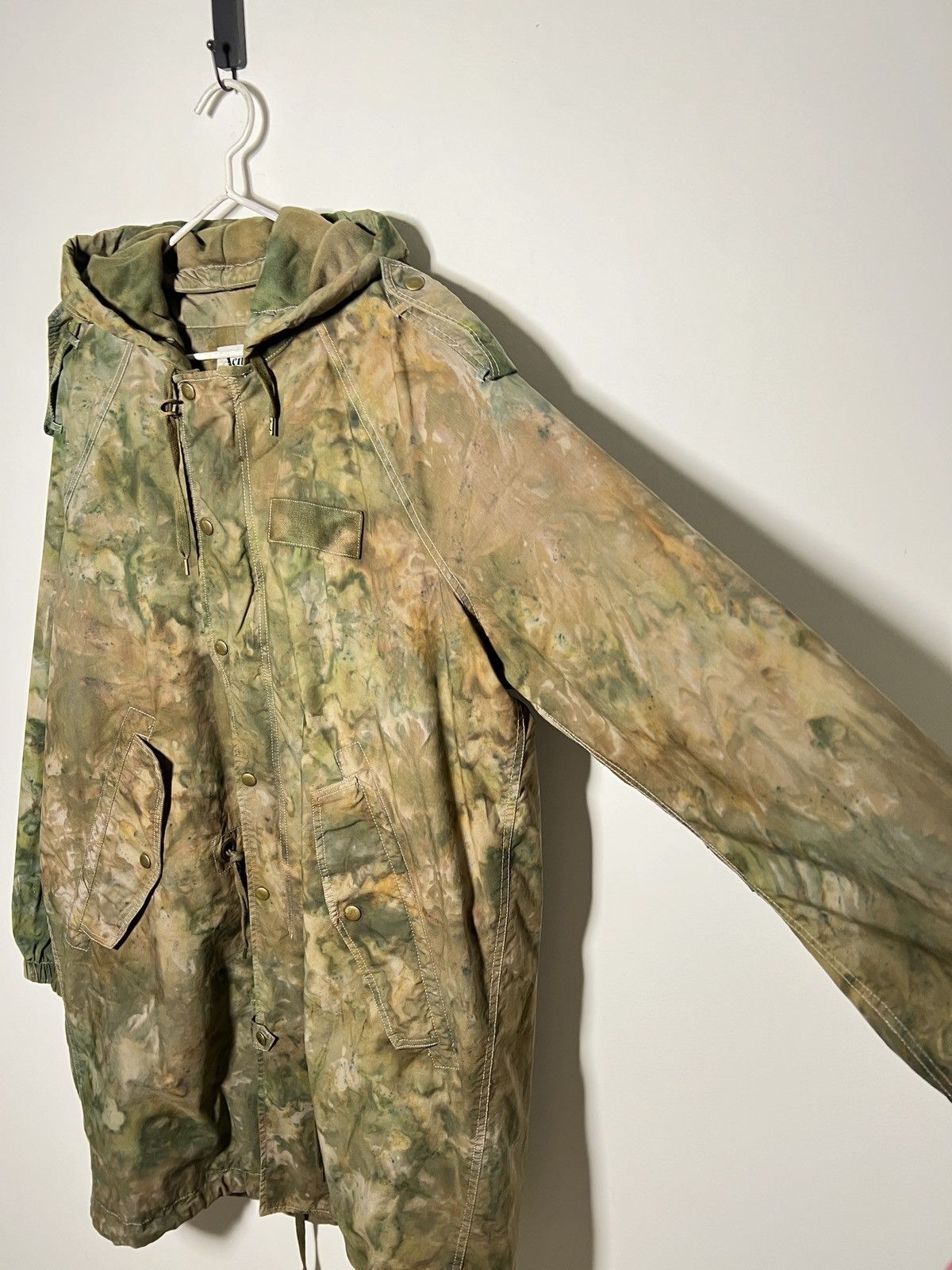 Acne Studios acne studios 2011 tie dye fishtail camo parka jacket Size US M / EU 48-50 / 2 - 14 Thumbnail