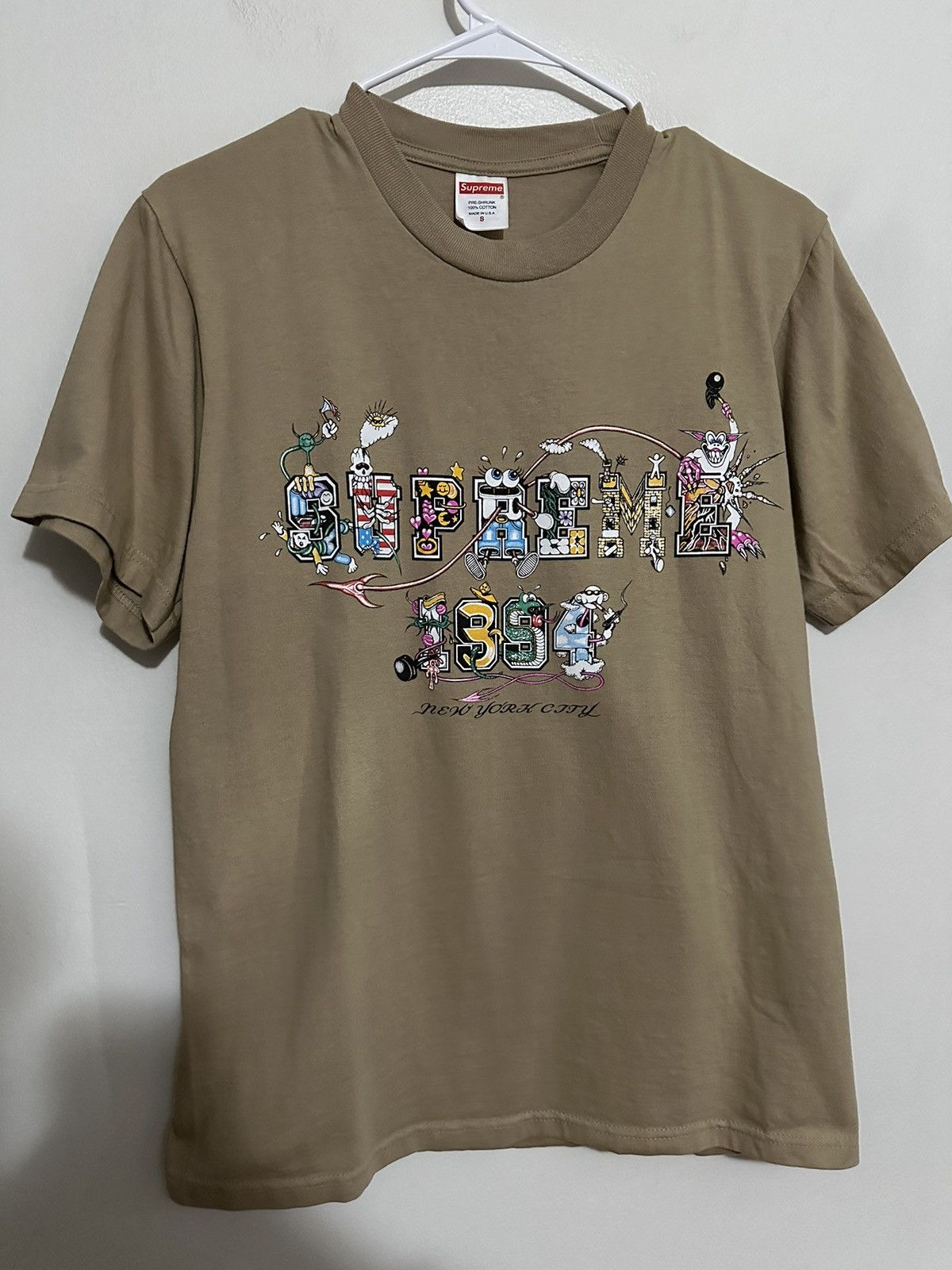 Supreme Supreme Varsity Tee Size US S / EU 44-46 / 1 - 1 Thumbnail