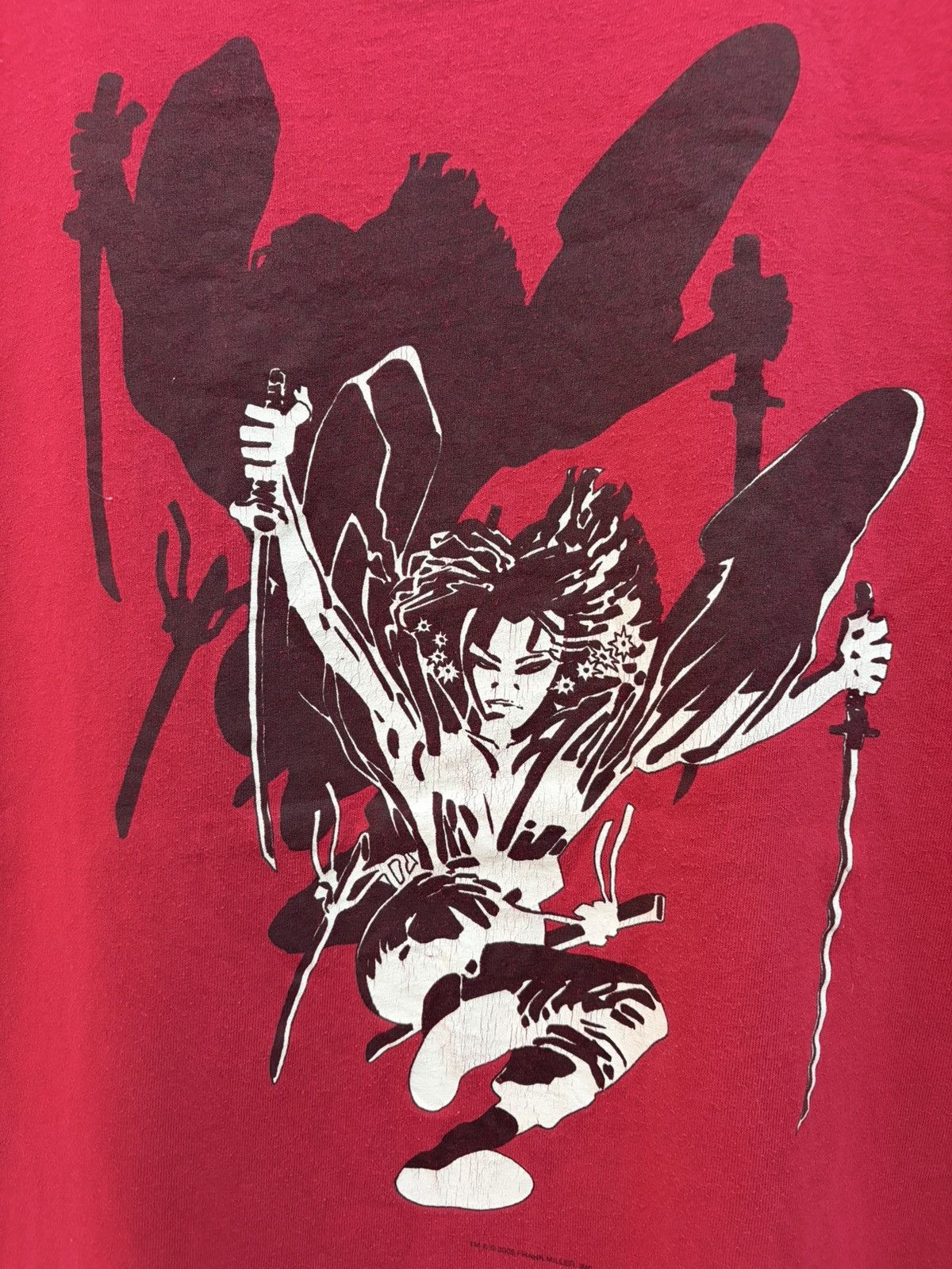 Hanes VINTAGE MIHO SIN CITY COMIC ART GRAPHITTI BY FRANK MILLER Size US L / EU 52-54 / 3 - 5 Thumbnail