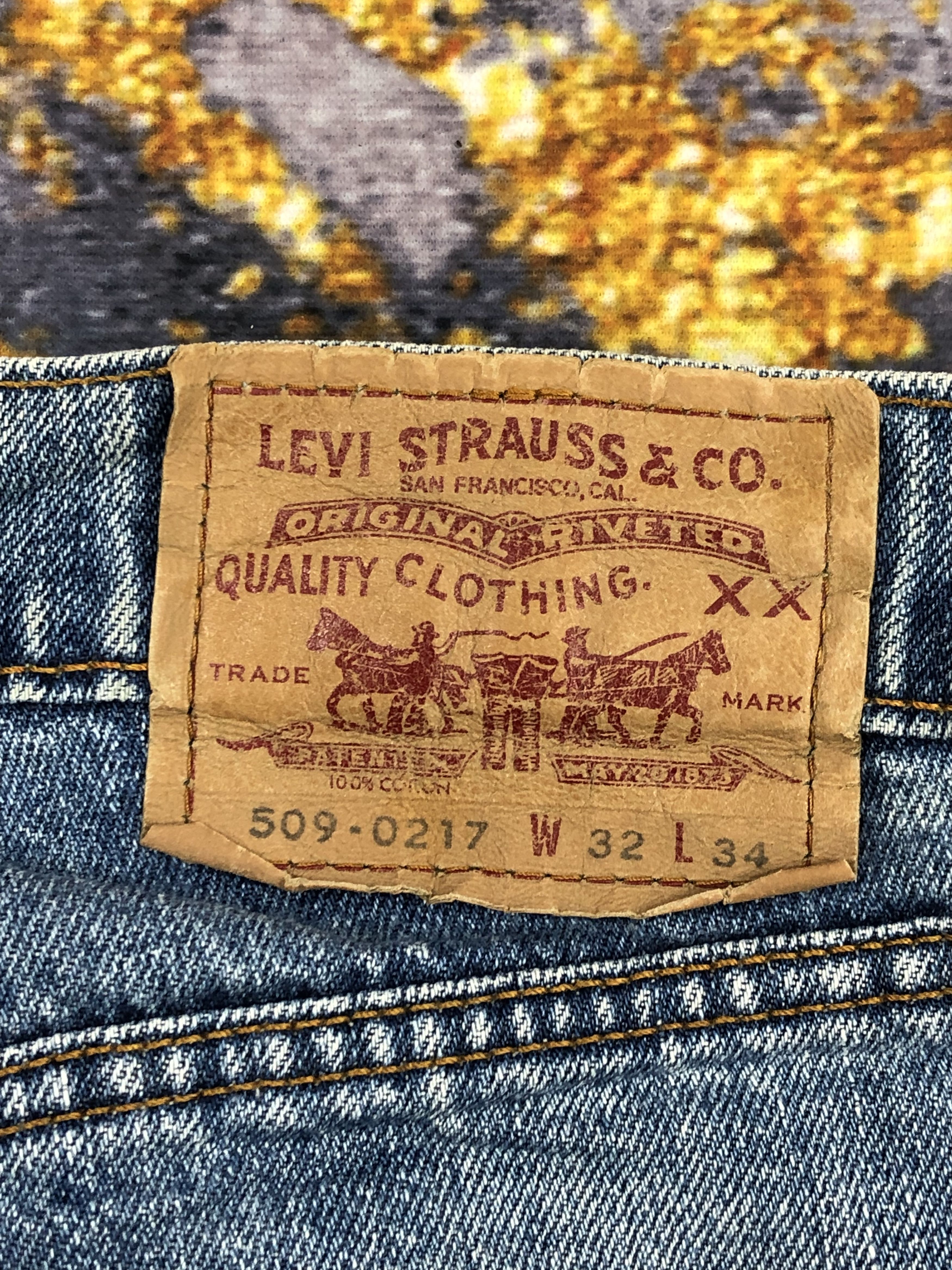 Levi's Vintage Levis 509 Faded Blue Jeans DPP0120 Size US 31 - 5 Thumbnail