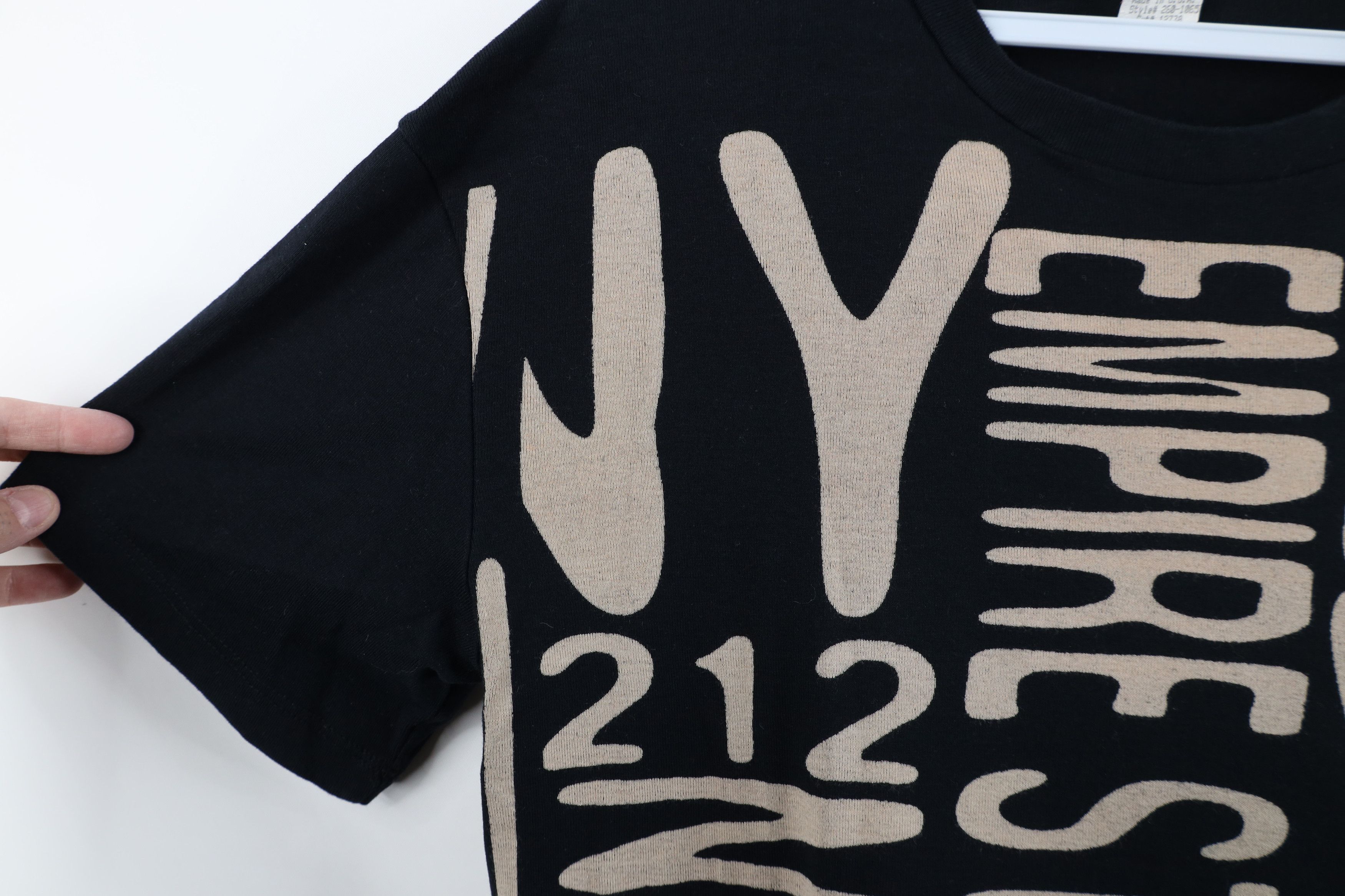 Vintage Vintage 90s Streetwear New York Empire State Knit T-Shirt Size M / US 6-8 / IT 42-44 - 4 Thumbnail