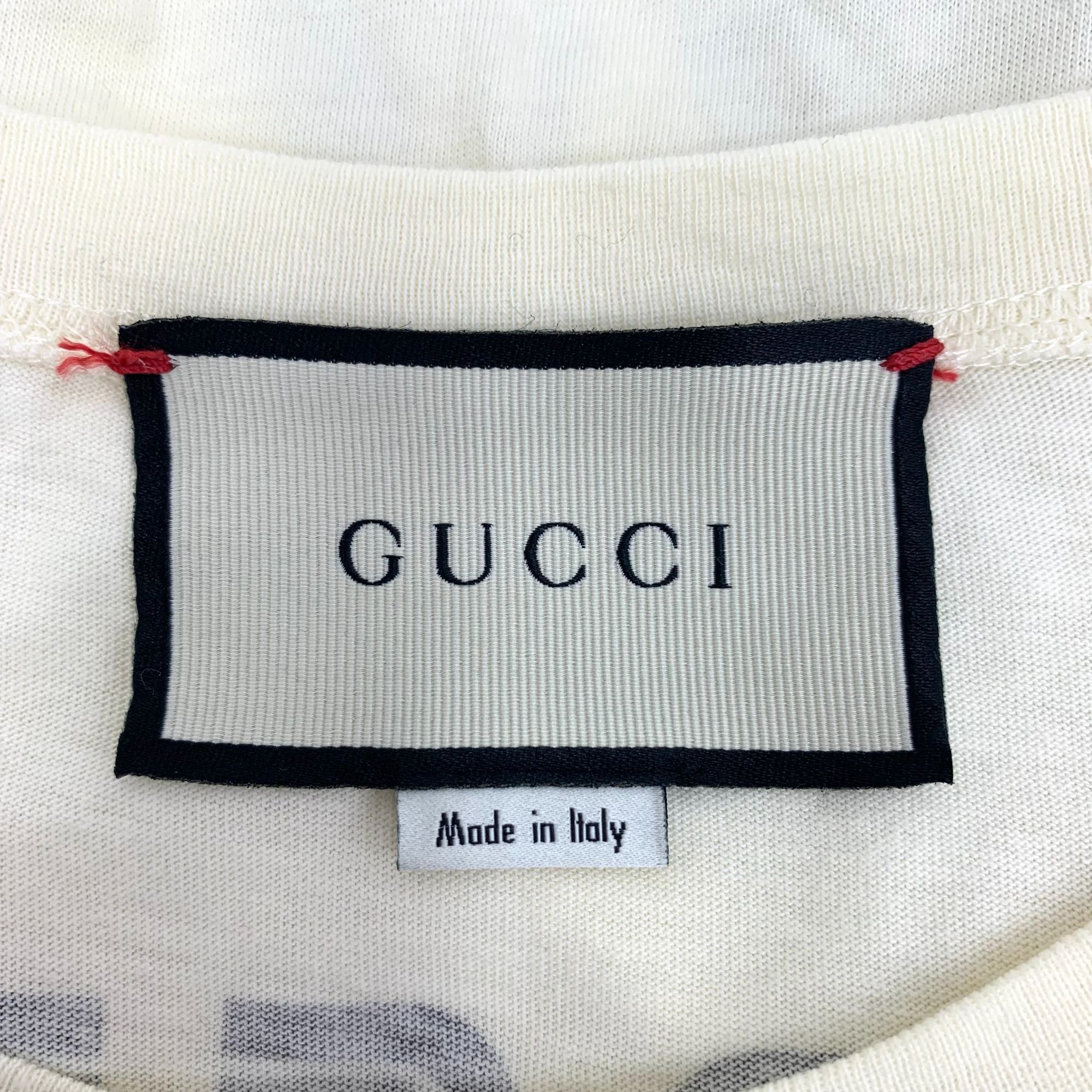 Gucci Gucci X Disney Beige Snow White & Witch Print T-Shirt S Roun Size S / US 4 / IT 40 - 2 Thumbnail