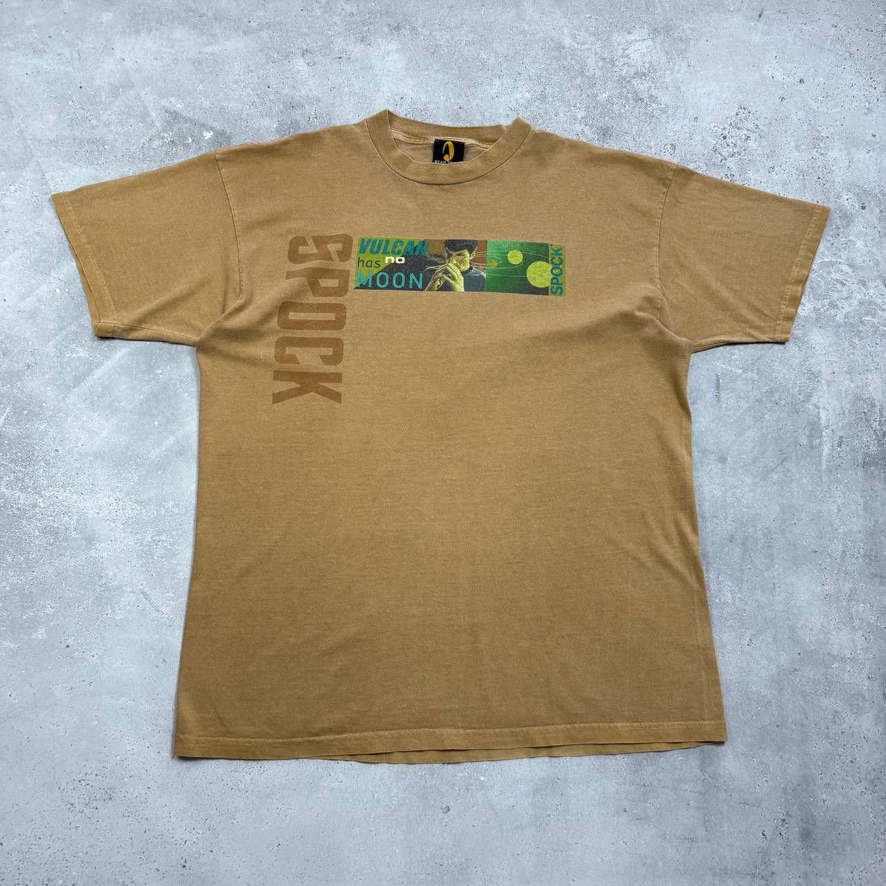 Sci-Fi Fantasy Vintage 1997 Star Trek Spock Vulcan Has No Moon Sci-Fi Shirt Size US XL / EU 56 / 4 - 1 Thumbnail