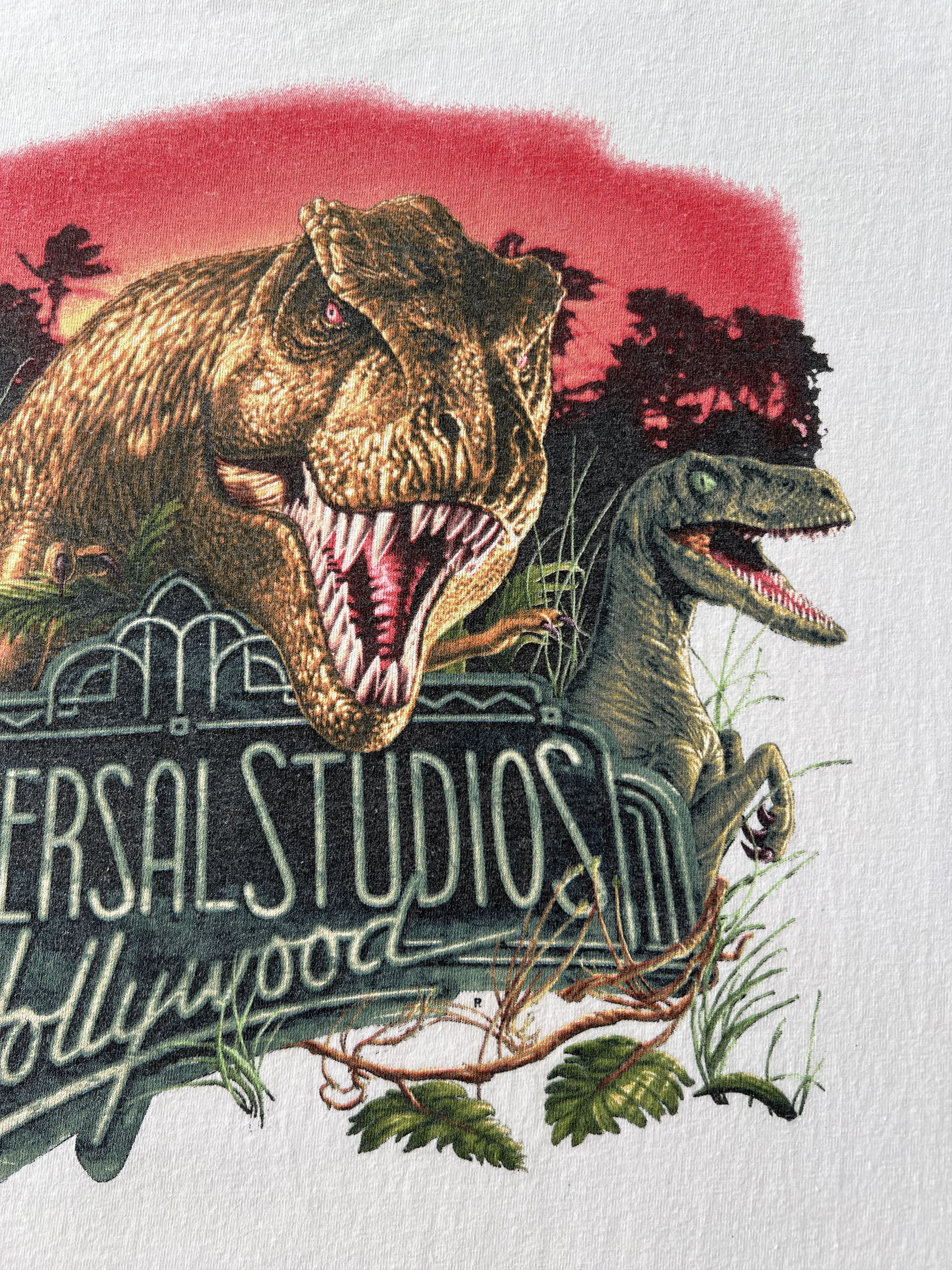 Universal Studios Vintage 90s Jurassic Park Universal Studios Hollywood Movie Size US XXL / EU 58 / 5 - 5 Thumbnail