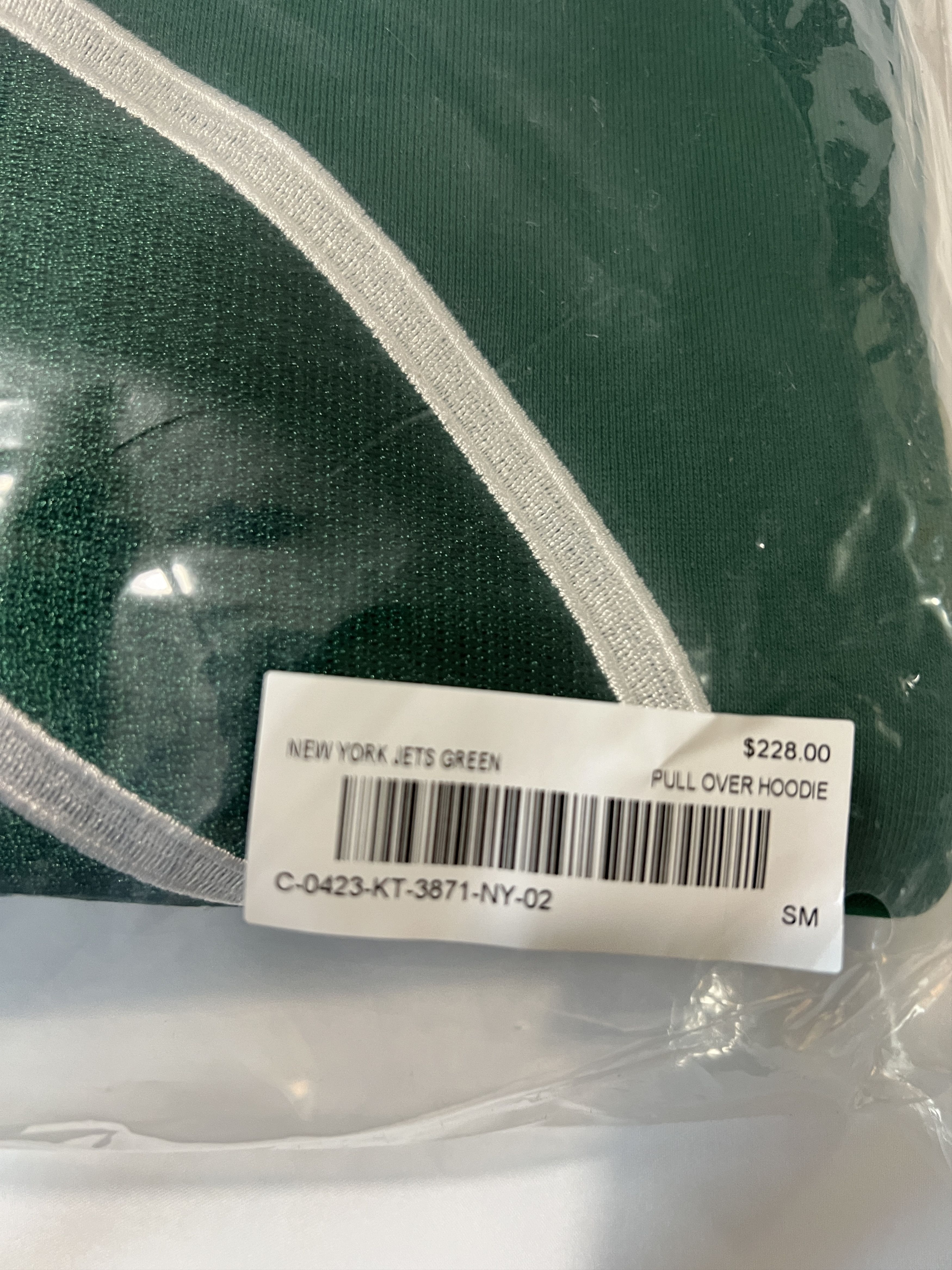 Drake × NFL × October's Very Own OVO x NFL NEW YORK JETS OG HOODIE Size US S / EU 44-46 / 1 - 4 Thumbnail