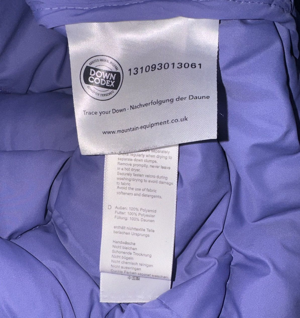 Mountain Equipment Mountain Equipment Down Puffer Jacket Women’s S Blue Size S / US 4 / IT 40 - 6 Thumbnail