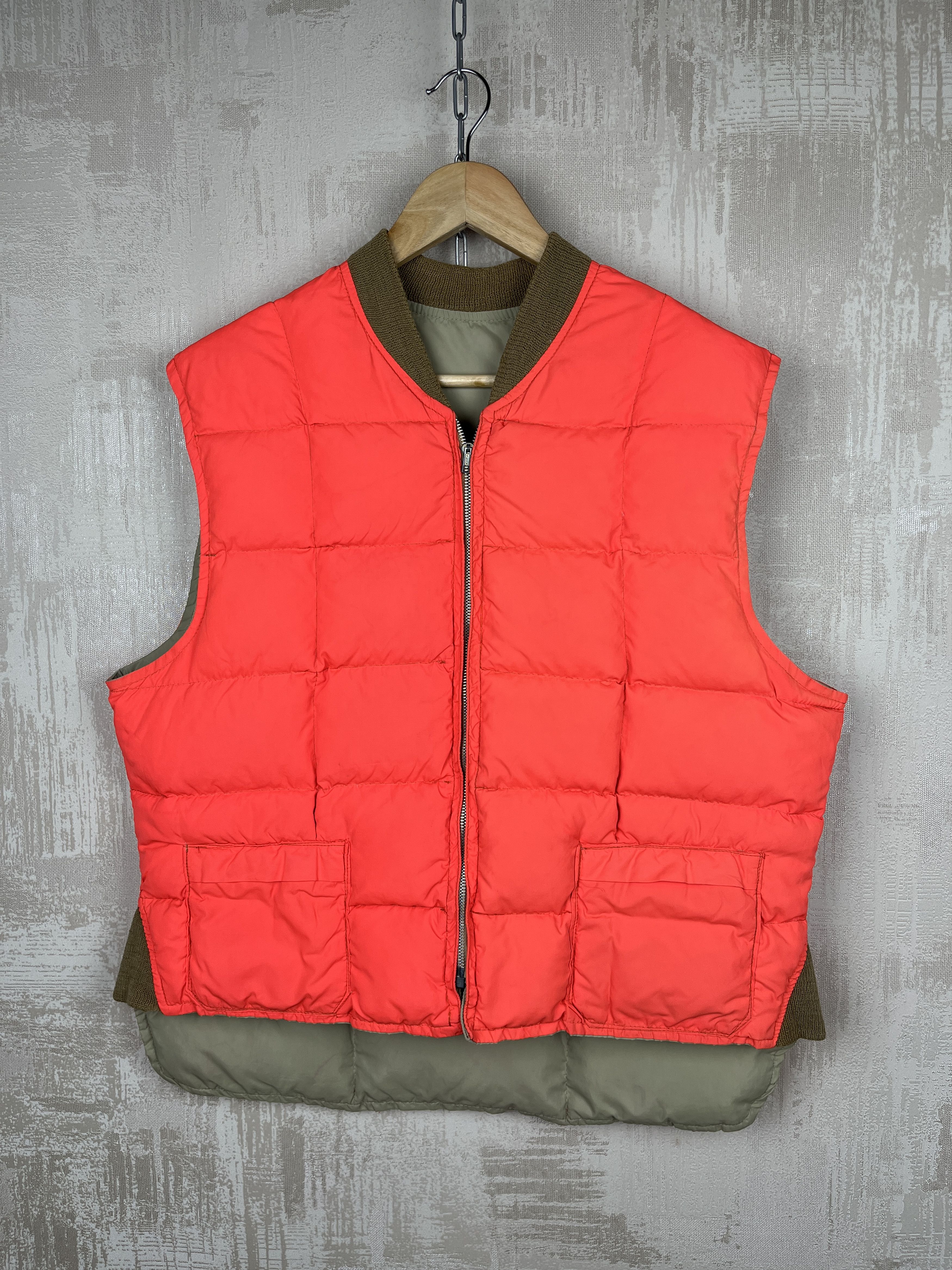 Vintage 50's Pioneer Sportswear Down Insulated Reversible Vest Size US L / EU 52-54 / 3 - 13 Thumbnail