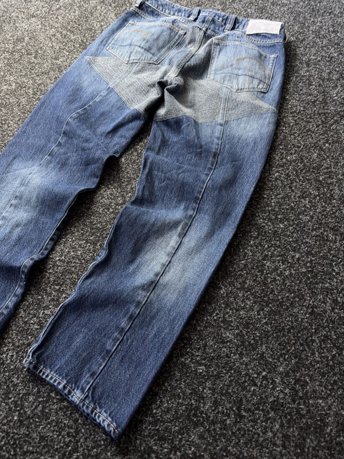 G-Star Vintage Retro Y2K 00s G-Star RAW Denim pants Jeans Size 27" / US 4 / IT 40 - 11 Thumbnail