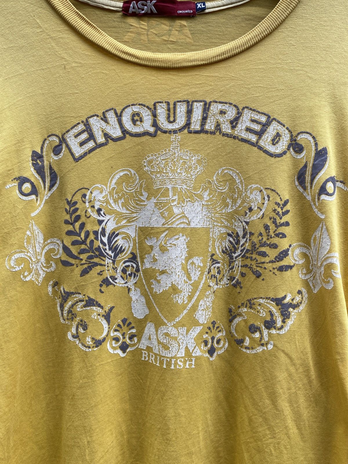 Hysteric Glamour ASK Enquired British Punk Long sleeve Size US XL / EU 56 / 4 - 3 Thumbnail