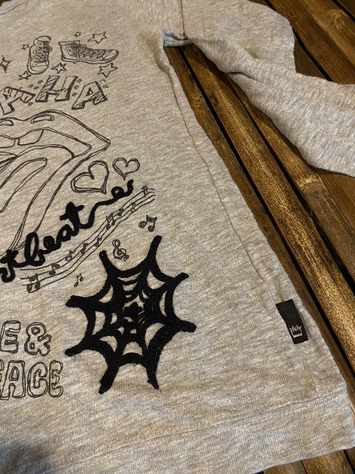 If Six Was Nine LISTEN HEART BEAT IFSIXWASNINE STYLE LONG SLEEVE Size US M / EU 48-50 / 2 - 5 Thumbnail