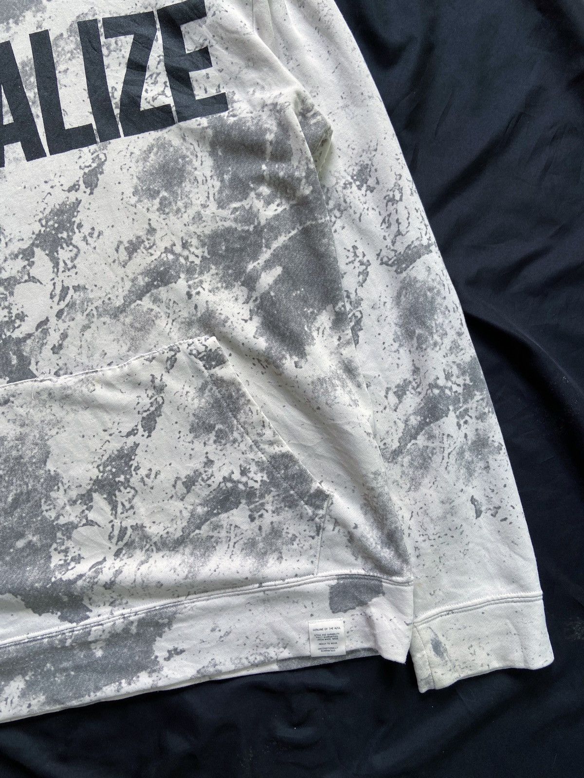 Japanese Brand AZUL REALIZE BRUSH HOODIE Size US L / EU 52-54 / 3 - 4 Thumbnail