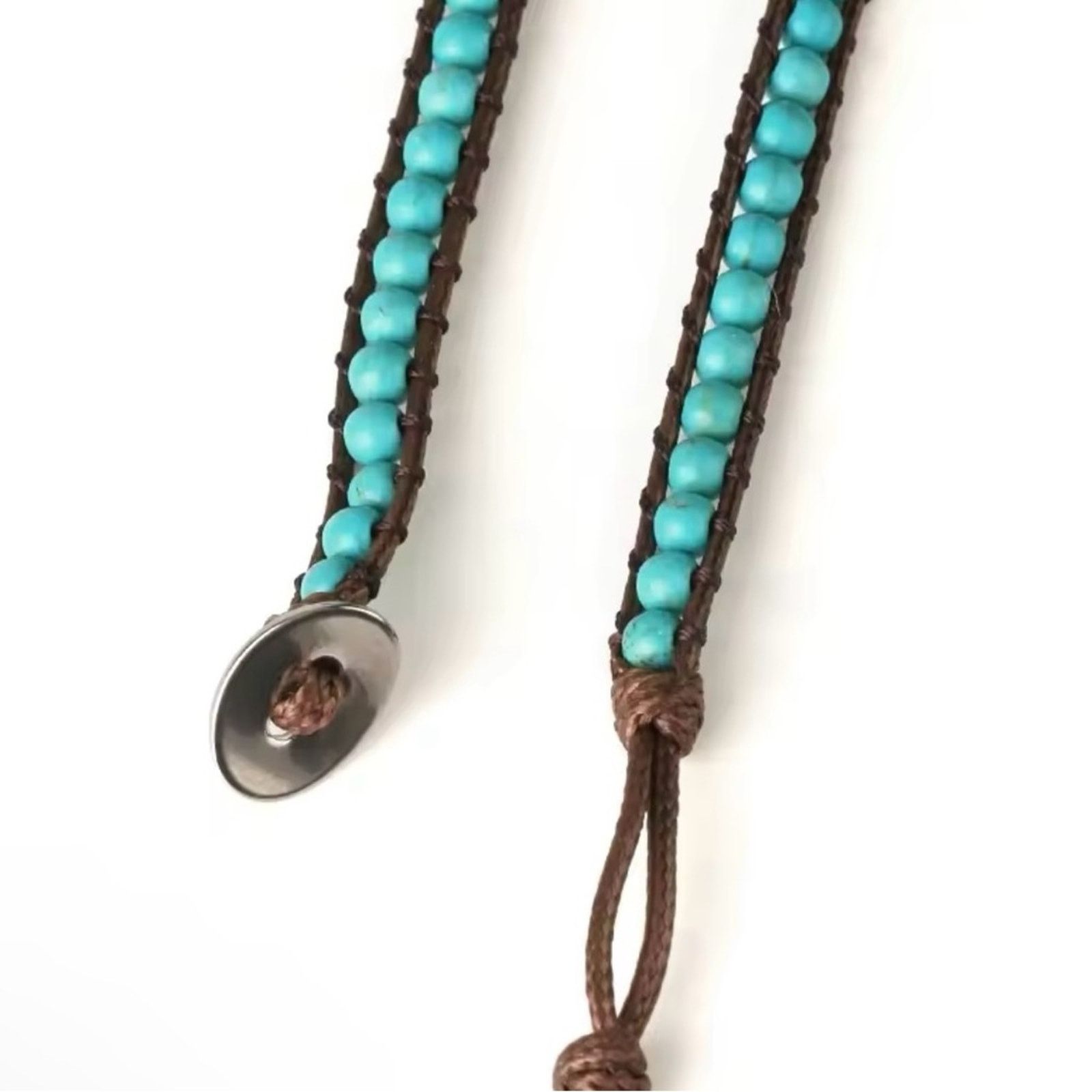 Other Turquoise Mens Bohemian Bracelet Size ONE SIZE - 2 Thumbnail