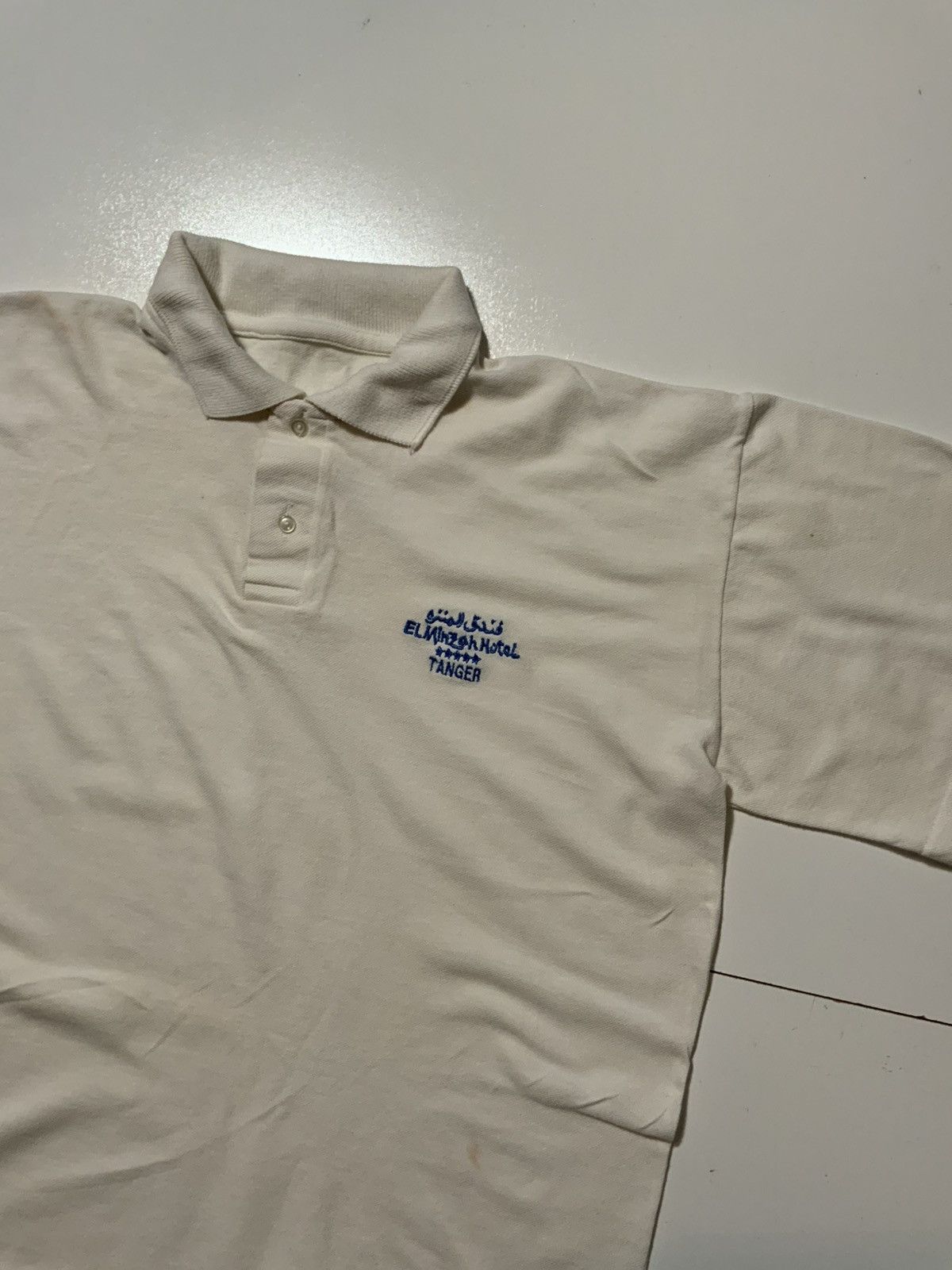 Vintage Vintage El Minzah Hotel Tanger Morocco Souvenir Polo Shirt Size US M / EU 48-50 / 2 - 5 Thumbnail