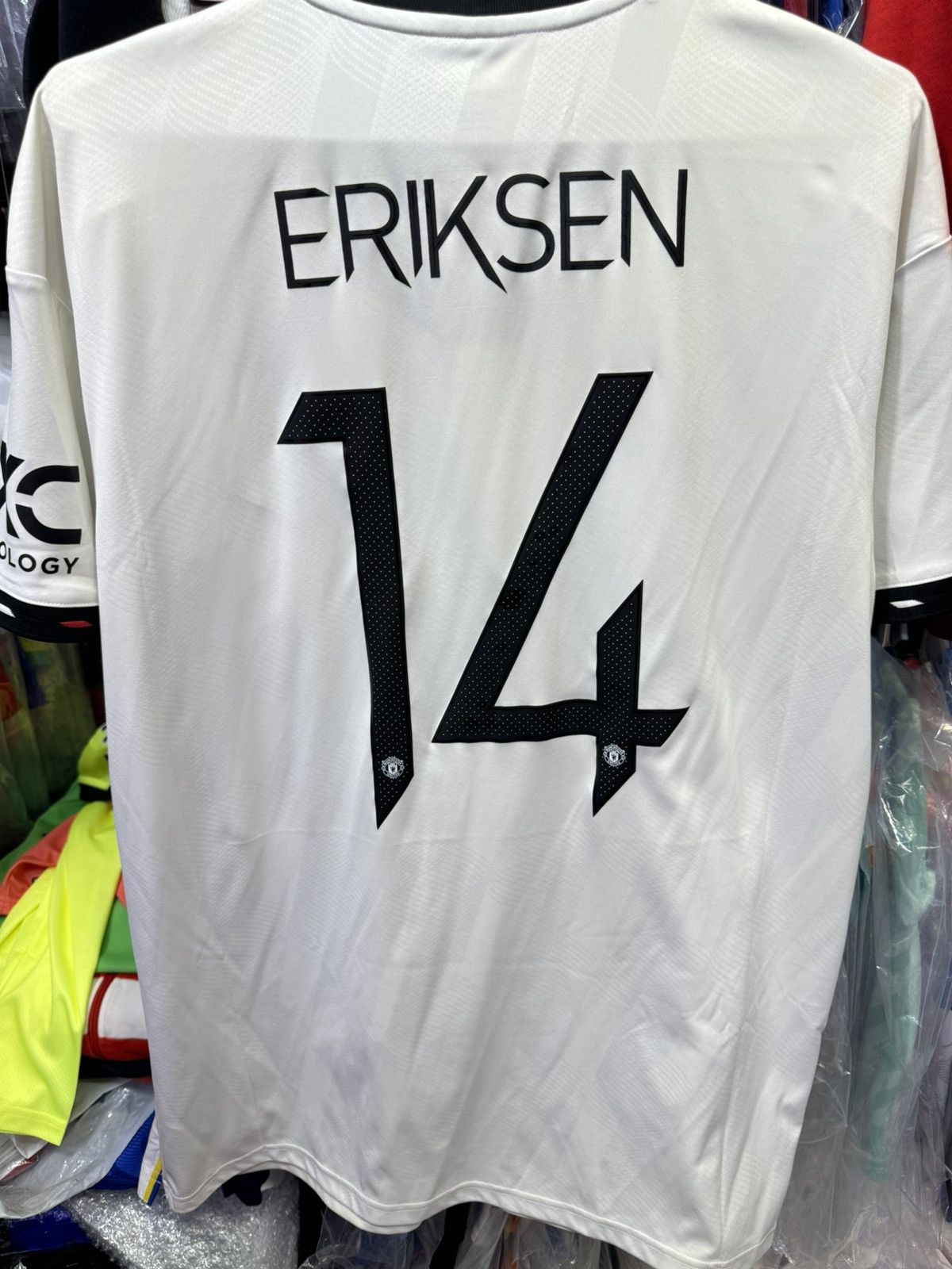 Adidas Manchester United 22/23 Europa away shirt #14 Eriksen Size US L / EU 52-54 / 3 - 2 Thumbnail