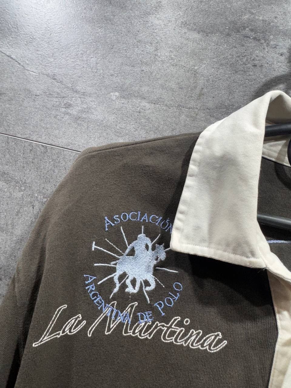 La Martina Vintage La Martina Argentino Polo Team #2 Rugby Long Sleve Size US XXL / EU 58 / 5 - 2 Thumbnail
