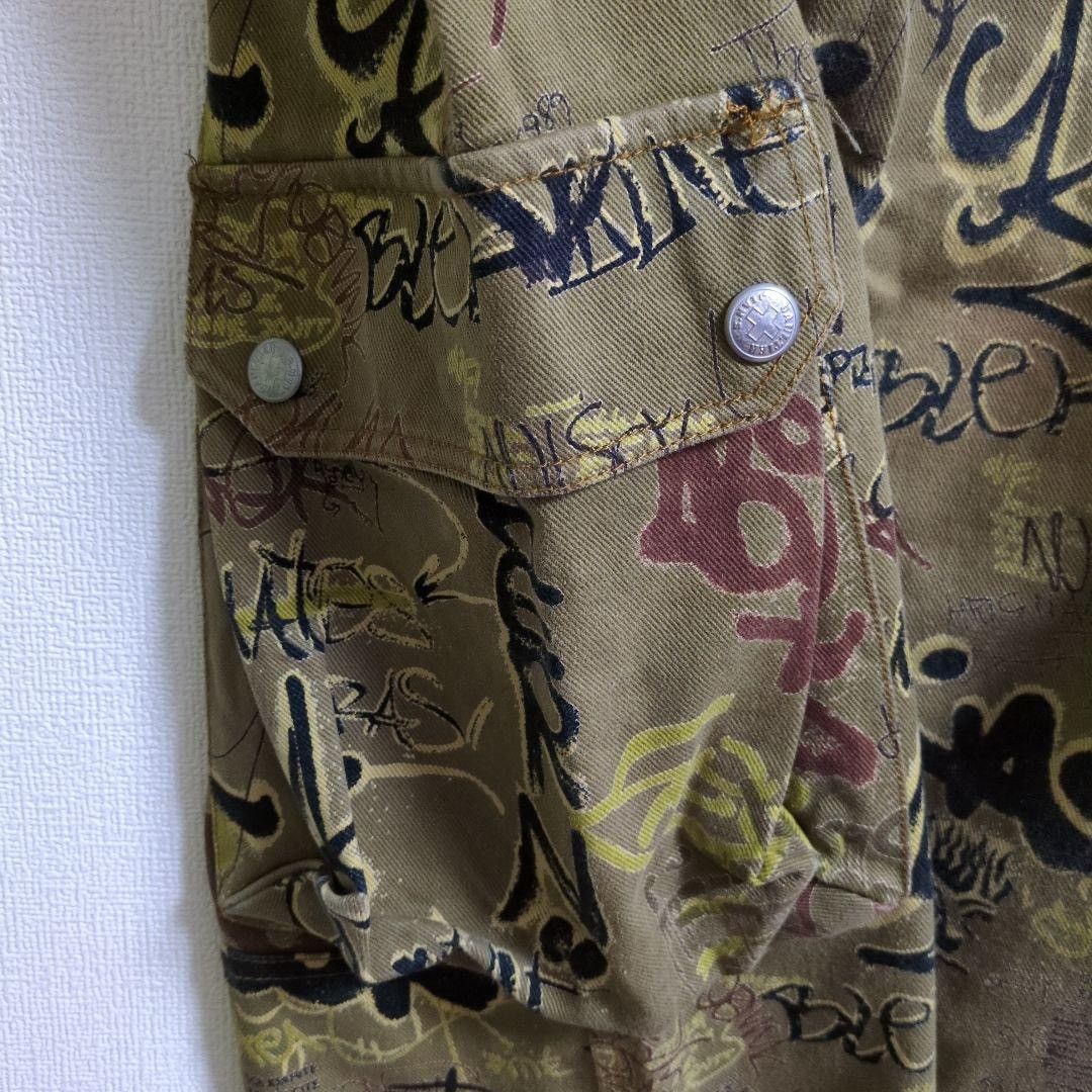 Jean Paul Gaultier Jean Paul Gaultier Graffiti Cargo Pants SS1994 Size US 31 - 6 Thumbnail