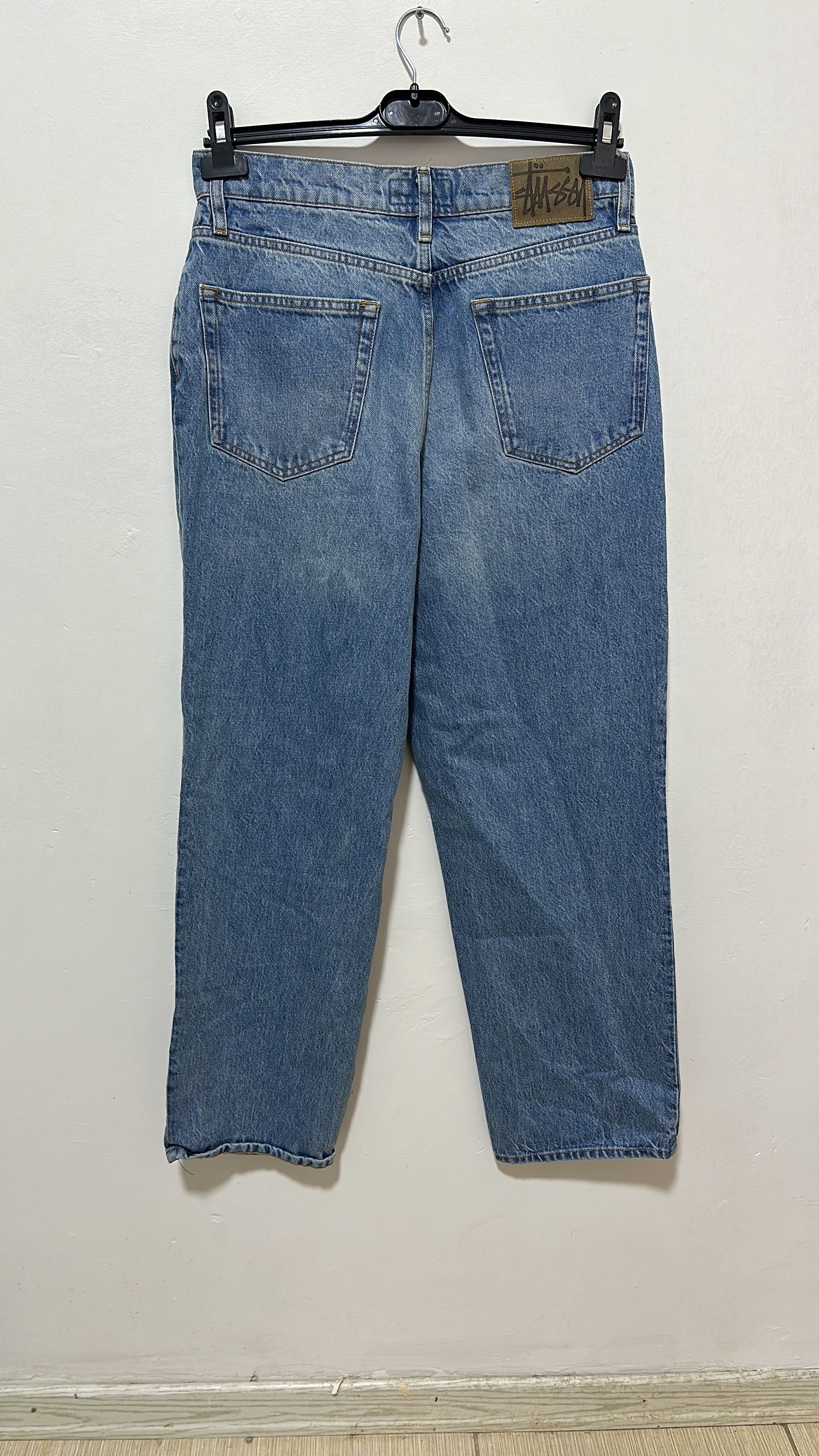 Stussy Stussy Big Ol Jean Denim Washed Blue Size 28 Size US 28 / EU 44 - 2 Thumbnail