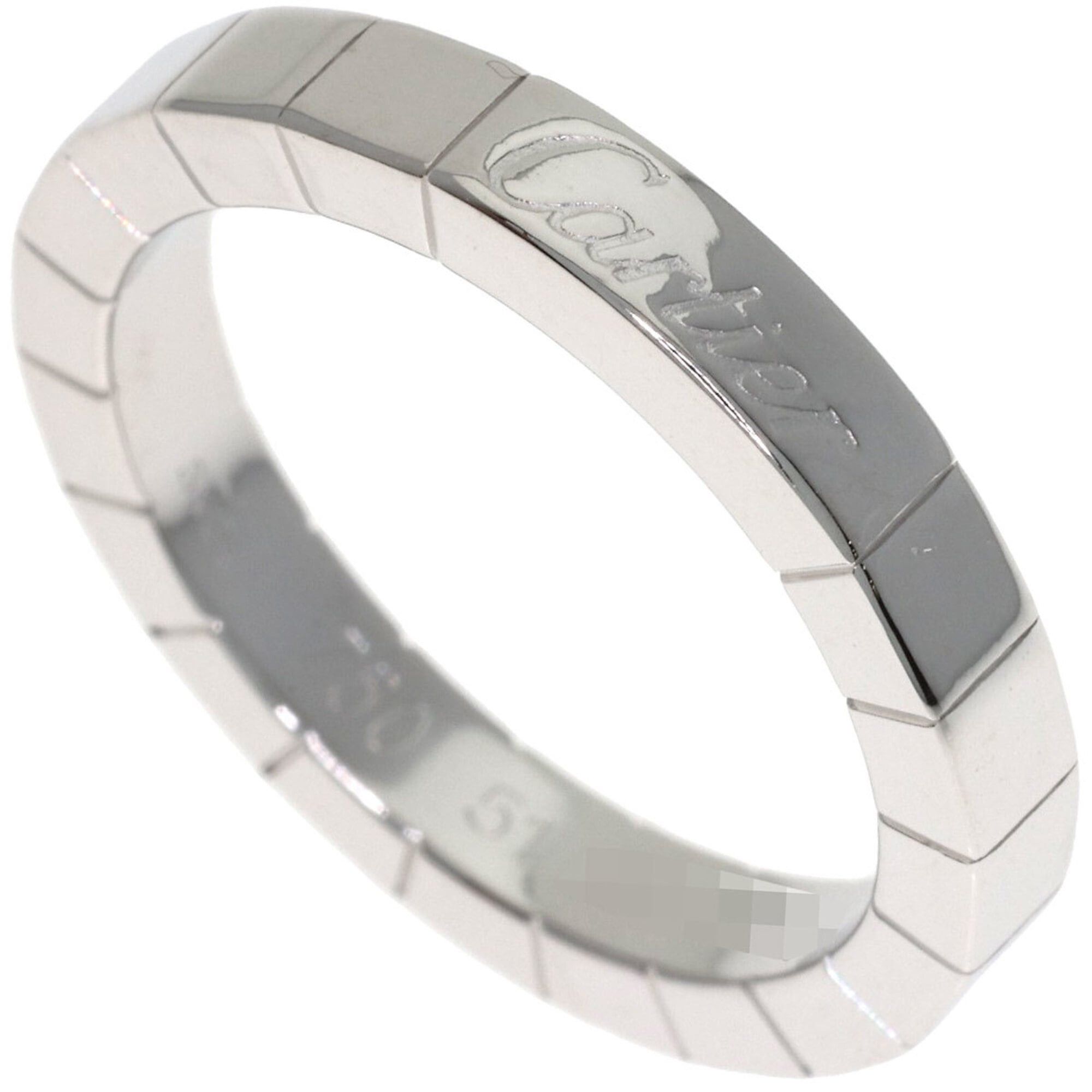 Cartier Cartier Lanieres #51 Ring, 18K White Gold, Women's. Size ONE SIZE - 1 Thumbnail