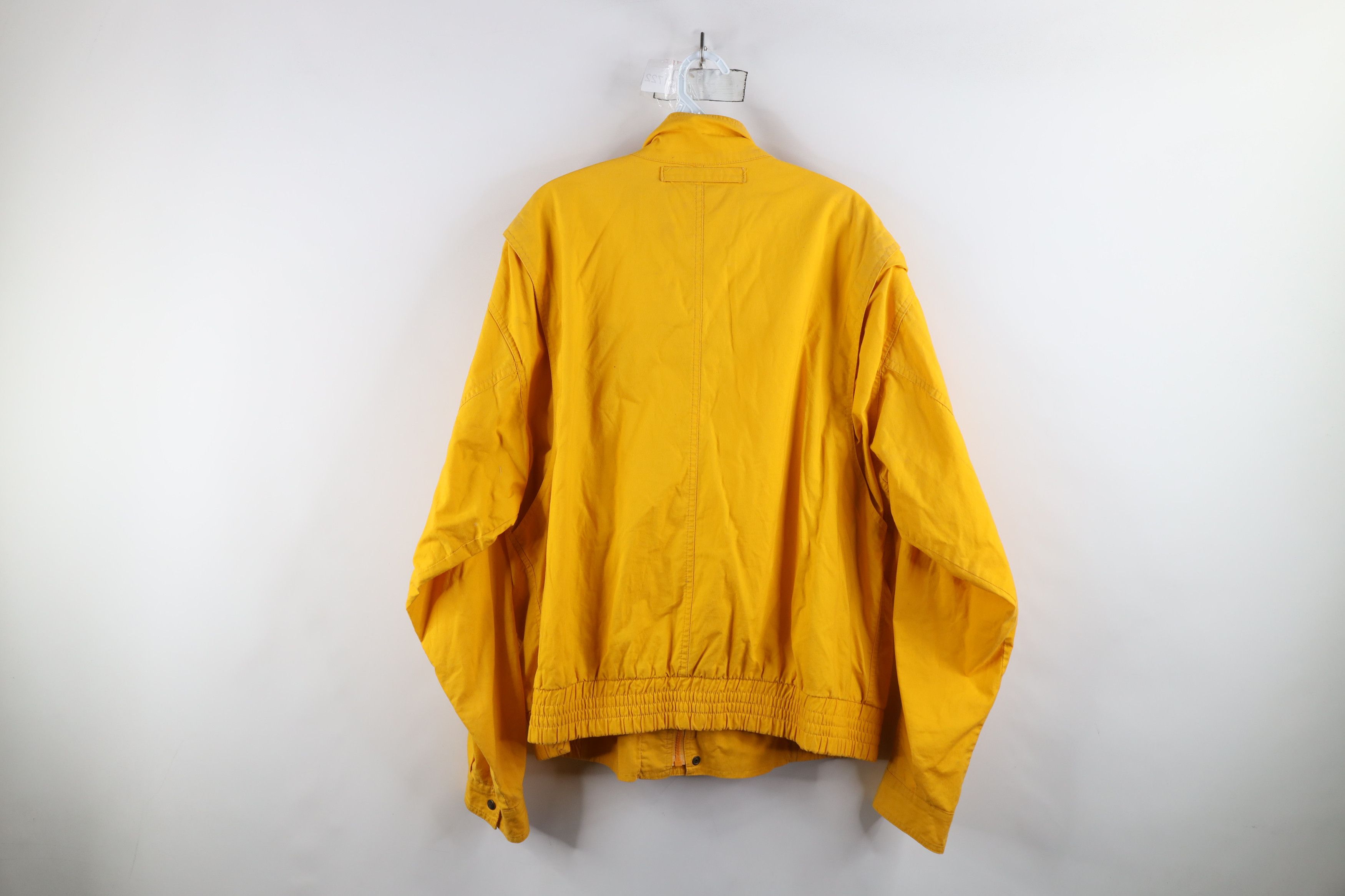 Vintage Vintage 90s Streetwear Pigment Dye Full Zip Bomber Jacket Size US XXL / EU 58 / 5 - 15 Thumbnail