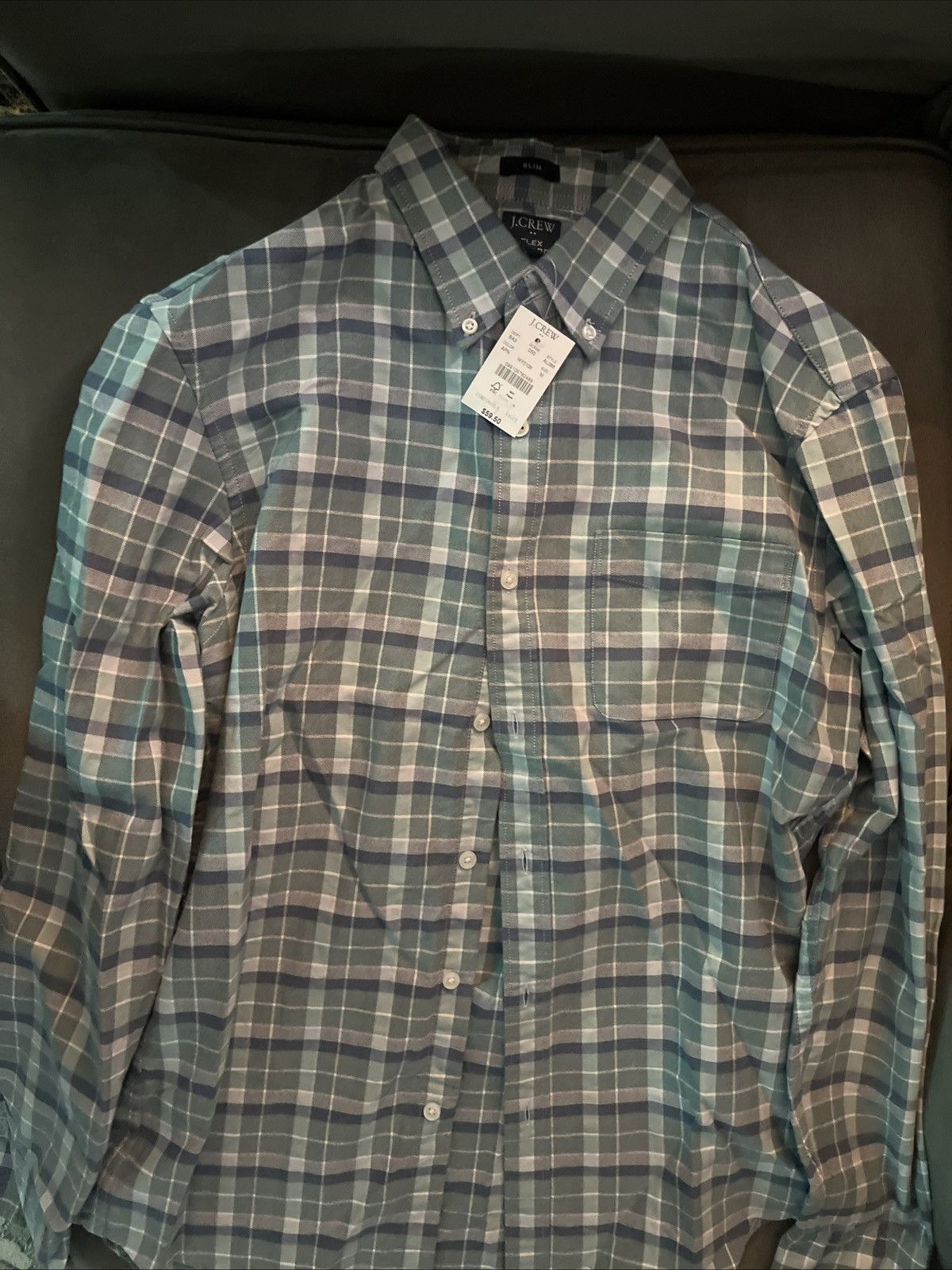 J.Crew J crew Men's Medium slim Button Up Shirt New With Tags Size US M / EU 48-50 / 2 - 3 Thumbnail