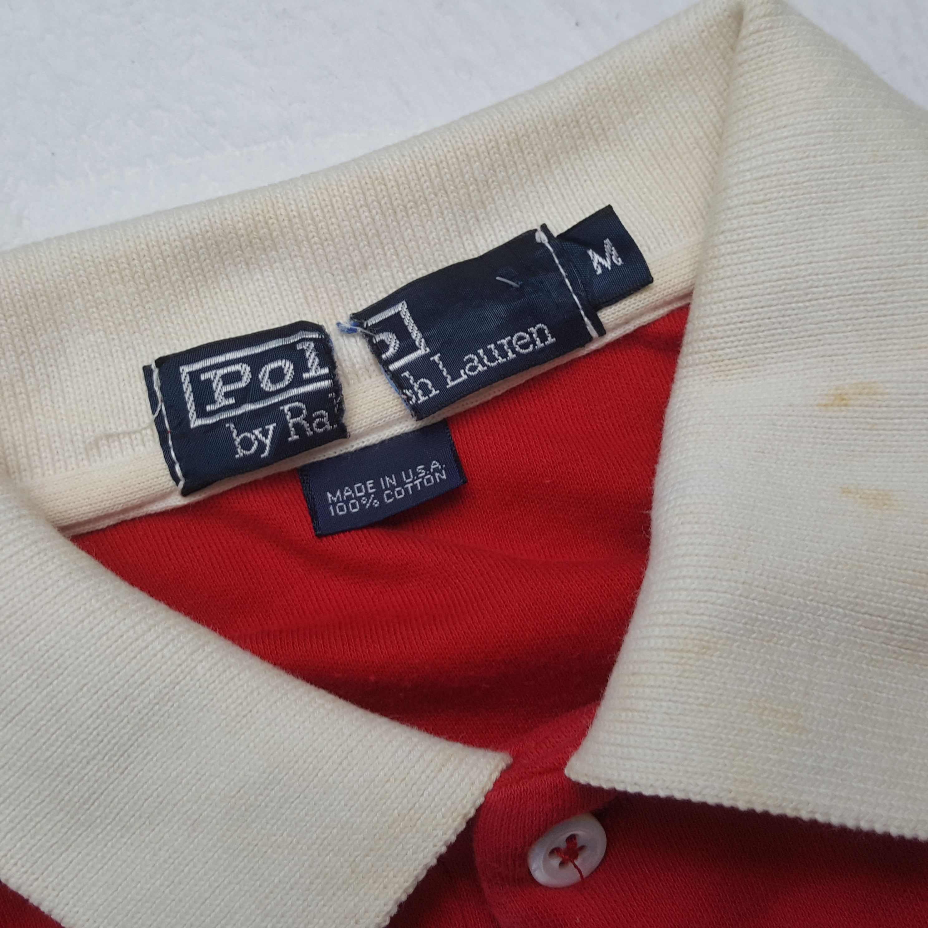 Polo Ralph Lauren Vintage Polo by Ralph Lauren Fashion Brand Shirt RR3 Size US L / EU 52-54 / 3 - 4 Thumbnail