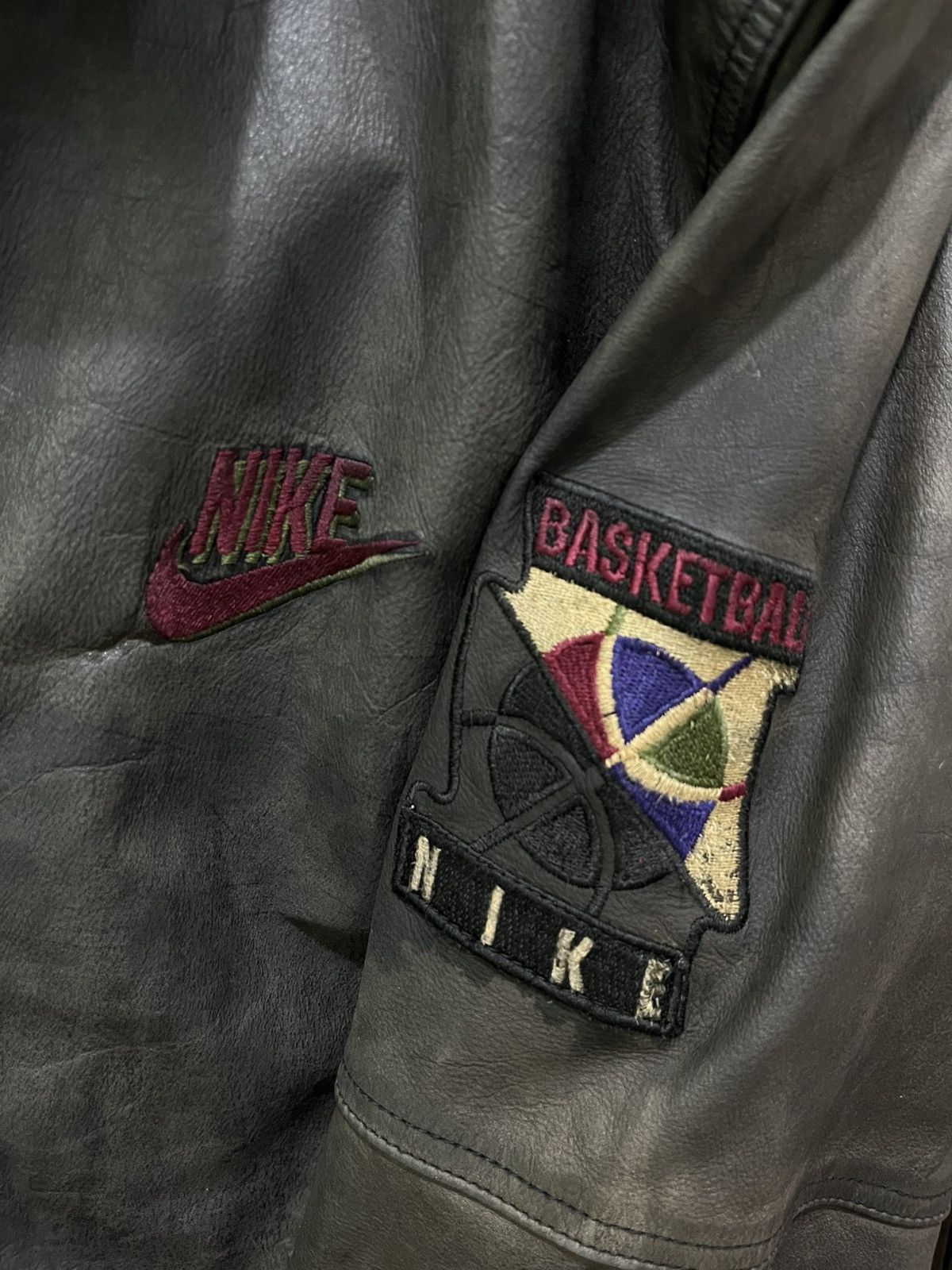 Nike Leather Jacket 20th Anniversary Limited Edition Size US XL / EU 56 / 4 - 4 Thumbnail