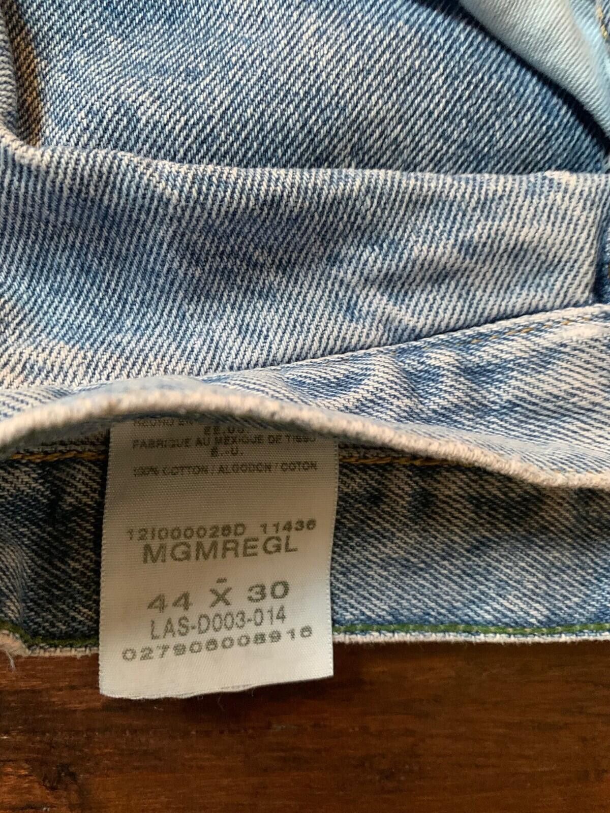 Other Gander Mountain Men's 44 x 30 Blue Jeans Work Denim Size US 44 / EU 60 - 3 Thumbnail