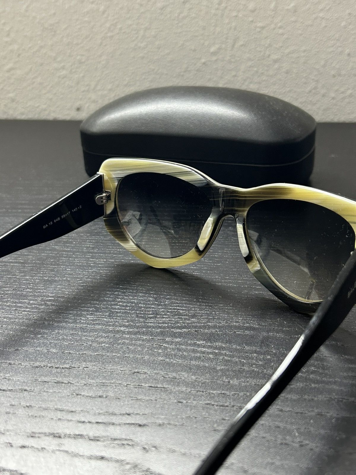 Balenciaga BALENCIAGA Gradient Printed Cat-eye Sunglasses Size ONE SIZE - 3 Thumbnail