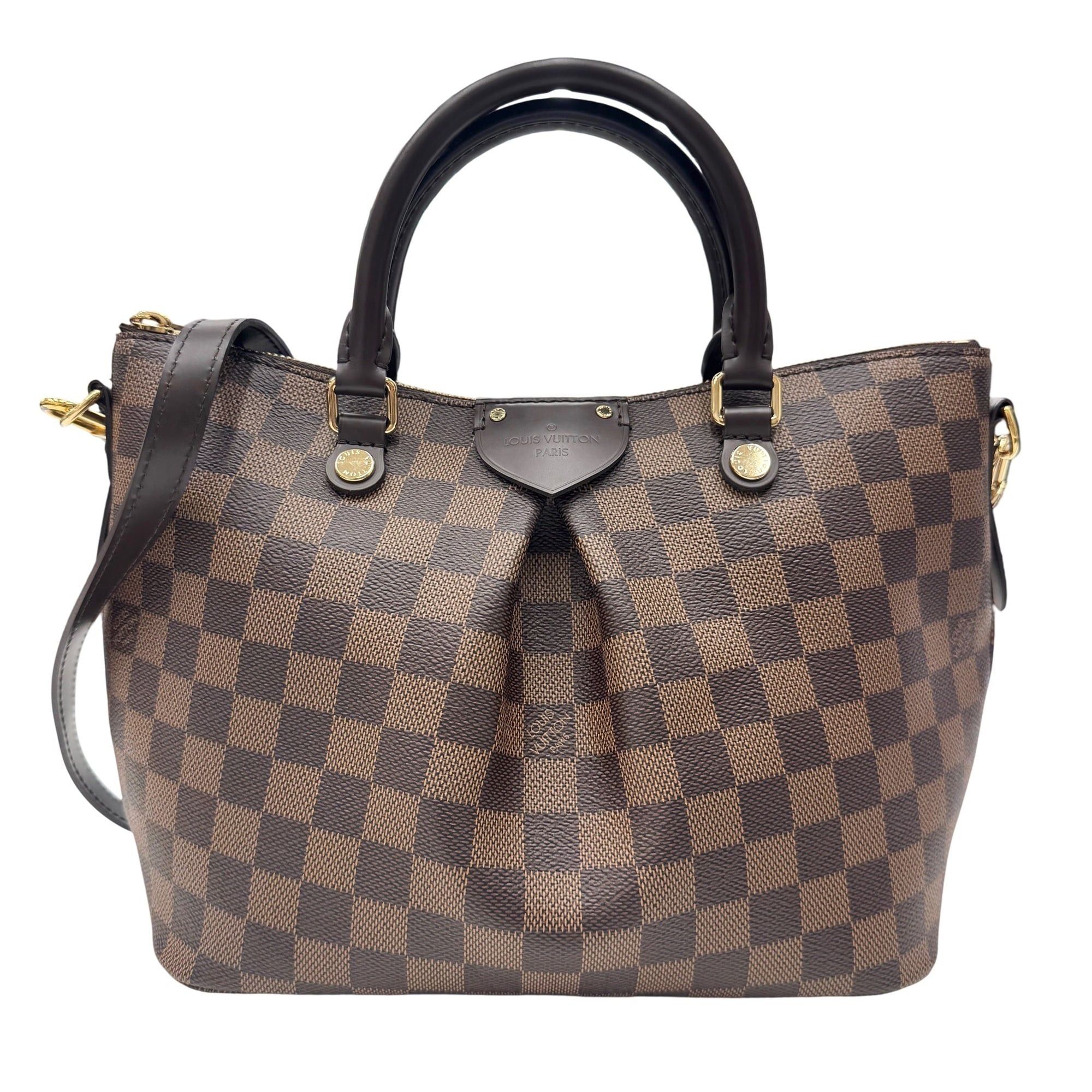 Louis Vuitton LOUIS VUITTON Siena PM Damier N41545 TJ4185 Handbag Shoulder Bag Leather Brown Women's Size ONE SIZE - 1 Thumbnail