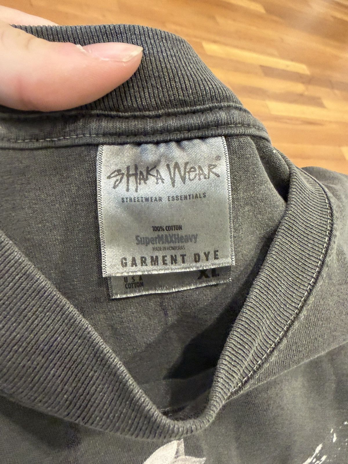 Saint Vanity Saint Vanity Stable Tee Washed Grey Size US XL / EU 56 / 4 - 2 Thumbnail