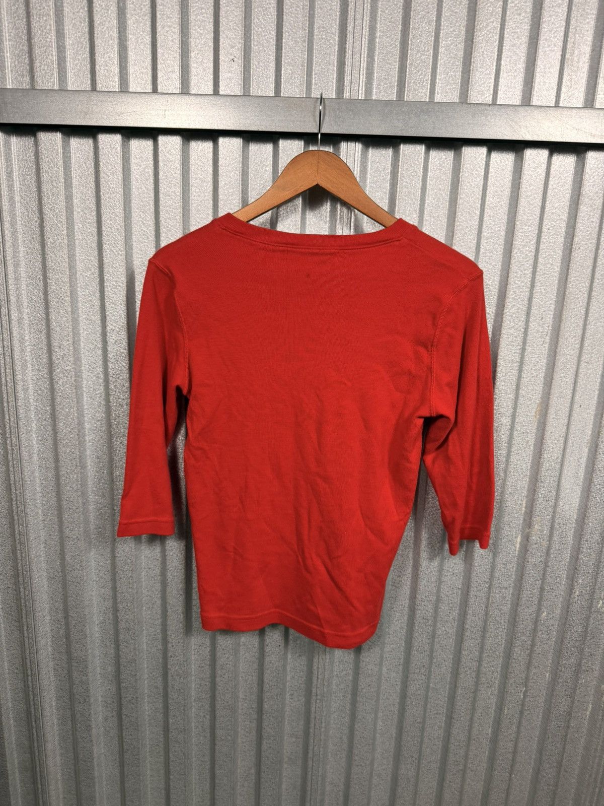 Other Vintage Women’s Red Wood Classic Western Longsleeve Shirt Size M / US 6-8 / IT 42-44 - 8 Thumbnail