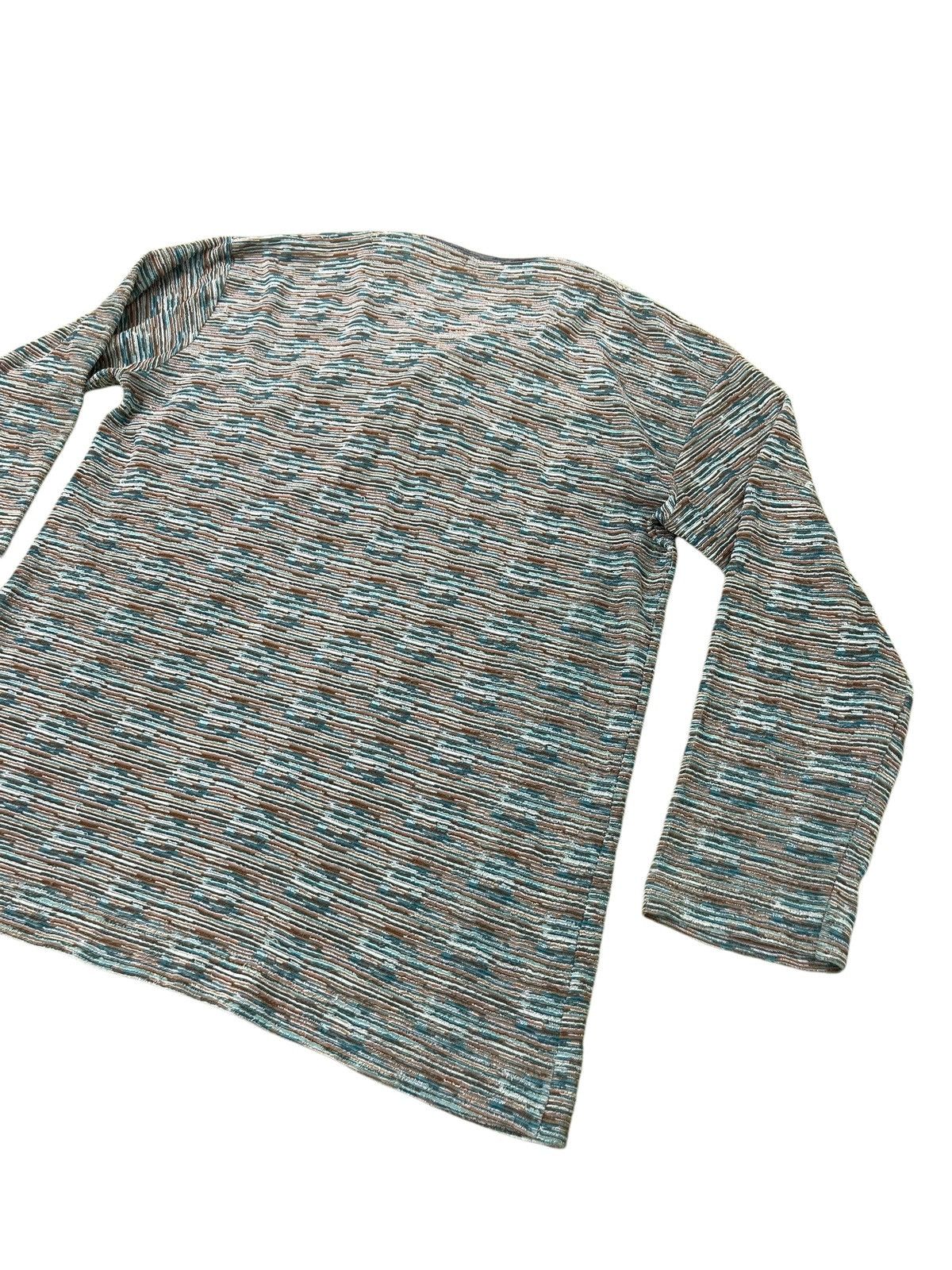 Missoni Vtg Missoni Intimo Long Sleeve Shirt 5🟩9 Size US L / EU 52-54 / 3 - 12 Thumbnail