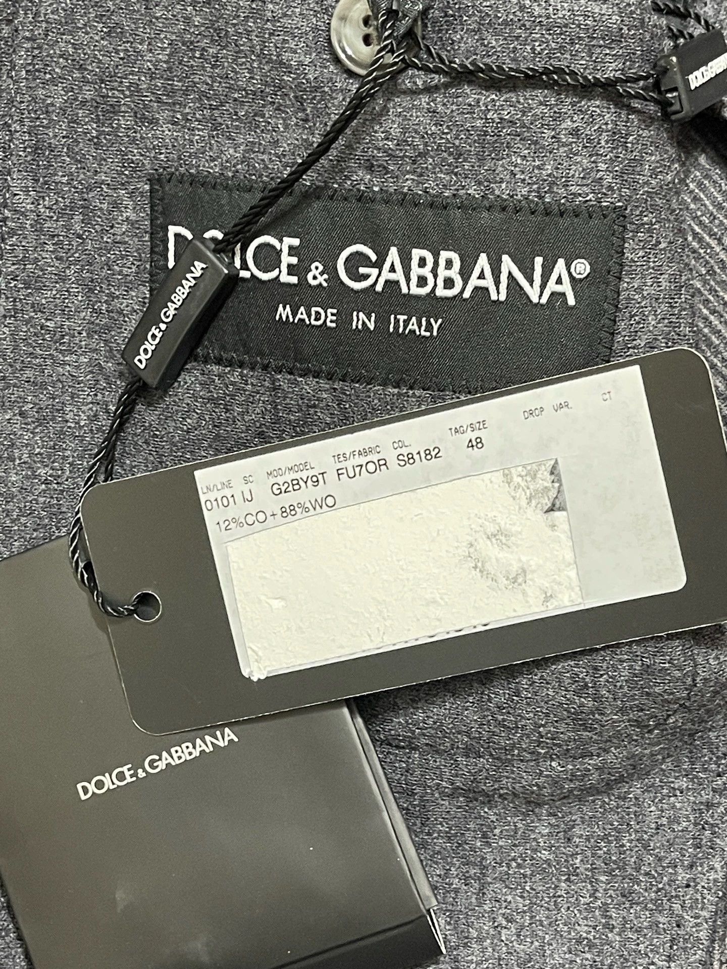 Dolce & Gabbana Dolce & Gabbana Wool Blazer 48 EU Size US M / EU 48-50 / 2 - 9 Thumbnail